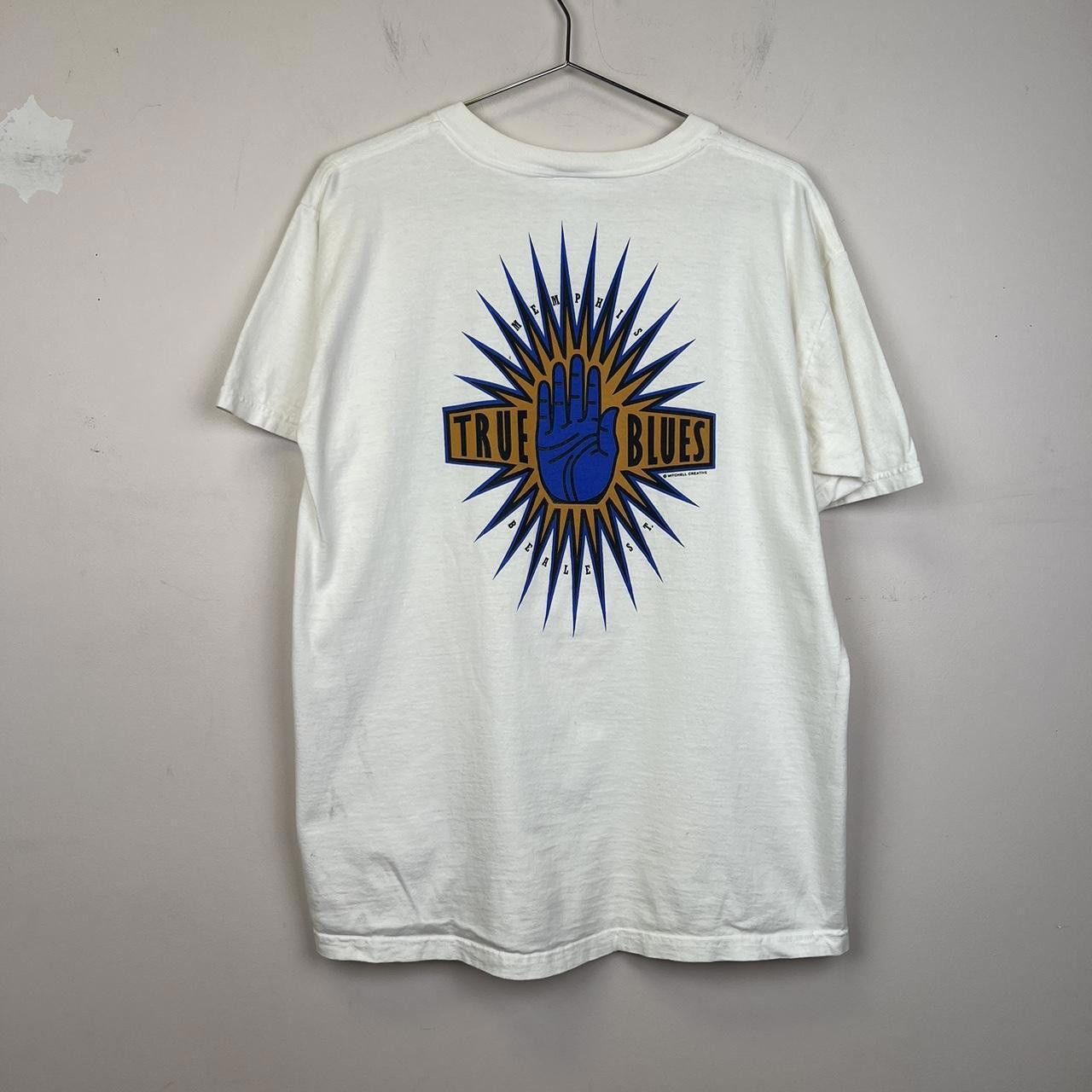 Fruit Of The Loom True Blues Graphic Tee - Classic Style 90s Fruit Size L Size US L / EU 52-54 / 3 - 1 Thumbnail