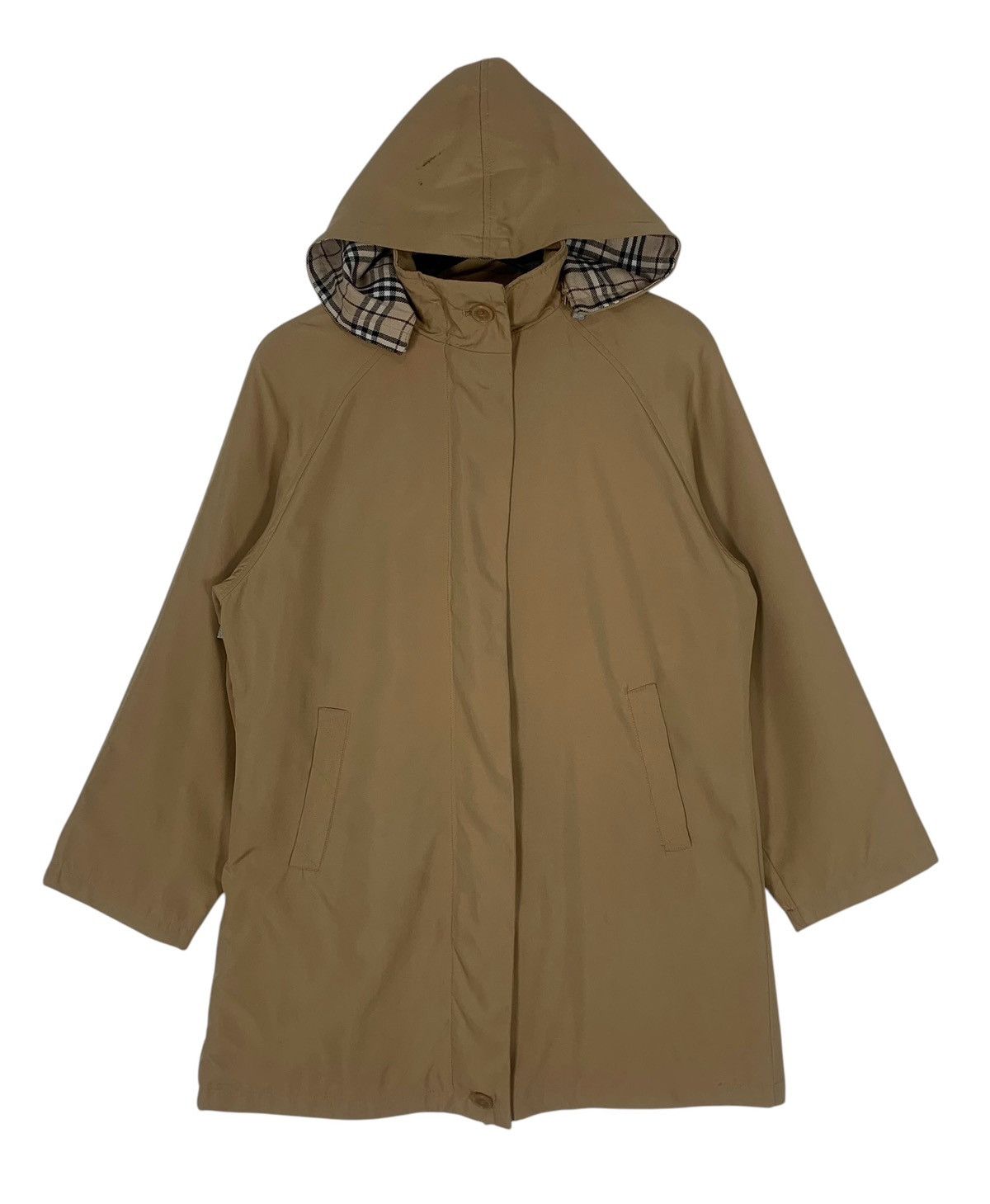 Burberry Burberry London Designer Luxury Nova Check Parka Coat Jacket Size M / US 6-8 / IT 42-44 - 1 Thumbnail