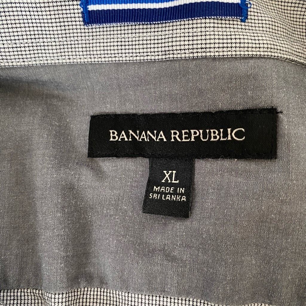 Banana Republic Banana Republic men XL button up short sleeve casual collar Size US XL / EU 56 / 4 - 5 Thumbnail