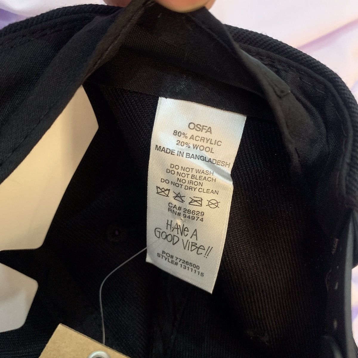 Stussy Stussy Big Link Low Pro Cap Size ONE SIZE - 6 Thumbnail