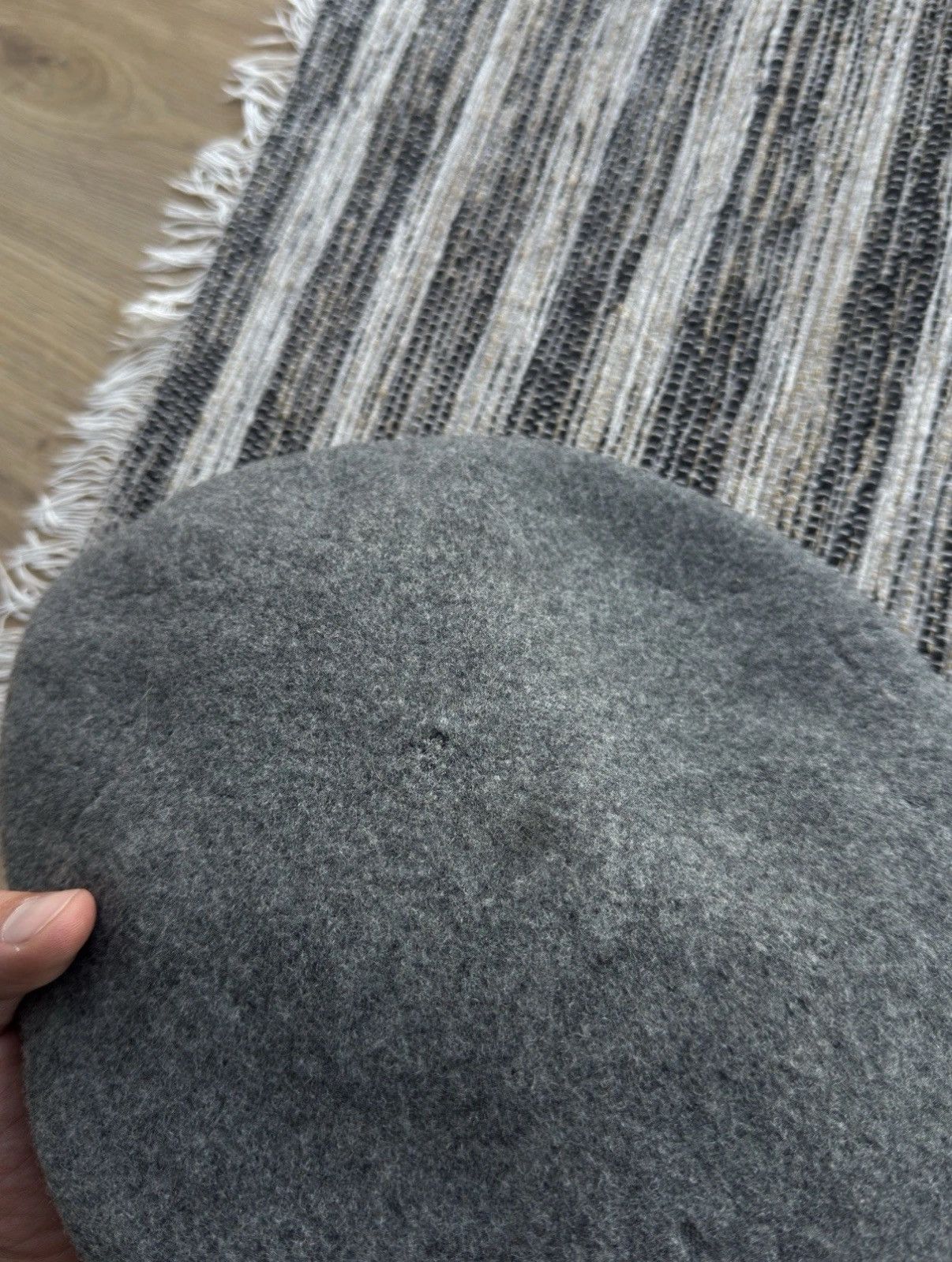Kangol Kangol Vintage Wool Flat Berett Cap Grey One Size men M Size ONE SIZE - 3 Thumbnail