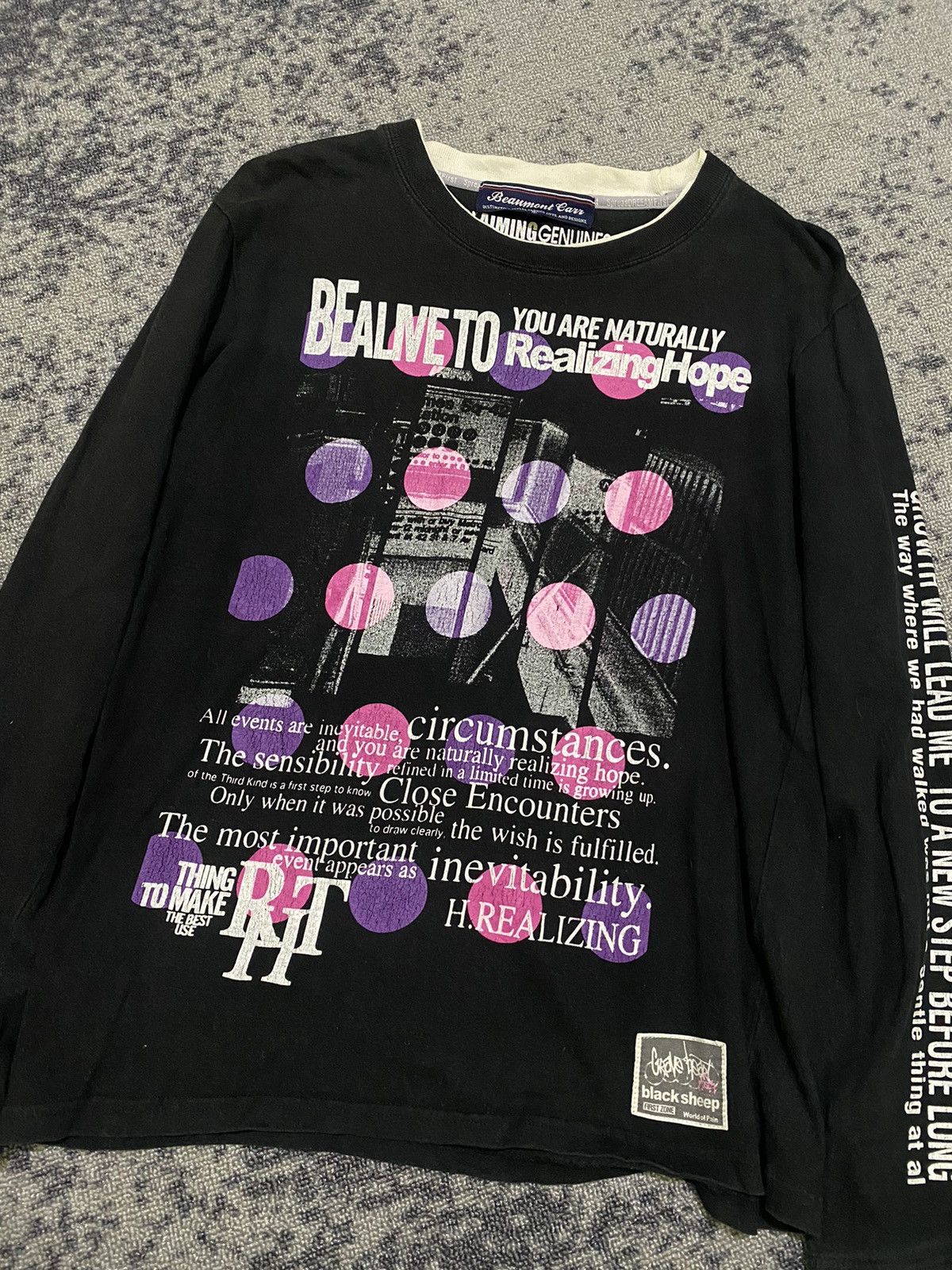 Hysteric Glamour Y2k Beaumont carr if6was9 long sleeve Size US M / EU 48-50 / 2 - 3 Thumbnail