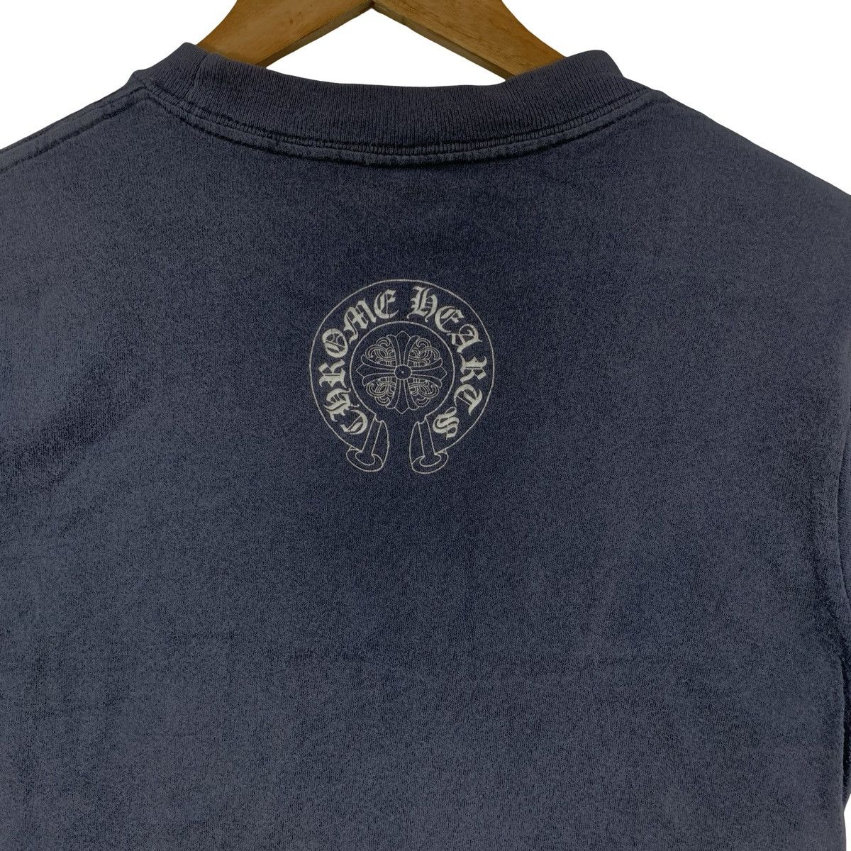 Chrome Hearts Vintage OG CHROME HEARTS Cross Swords Logo Tee Shirt Top Size S / US 4 / IT 40 - 7 Thumbnail