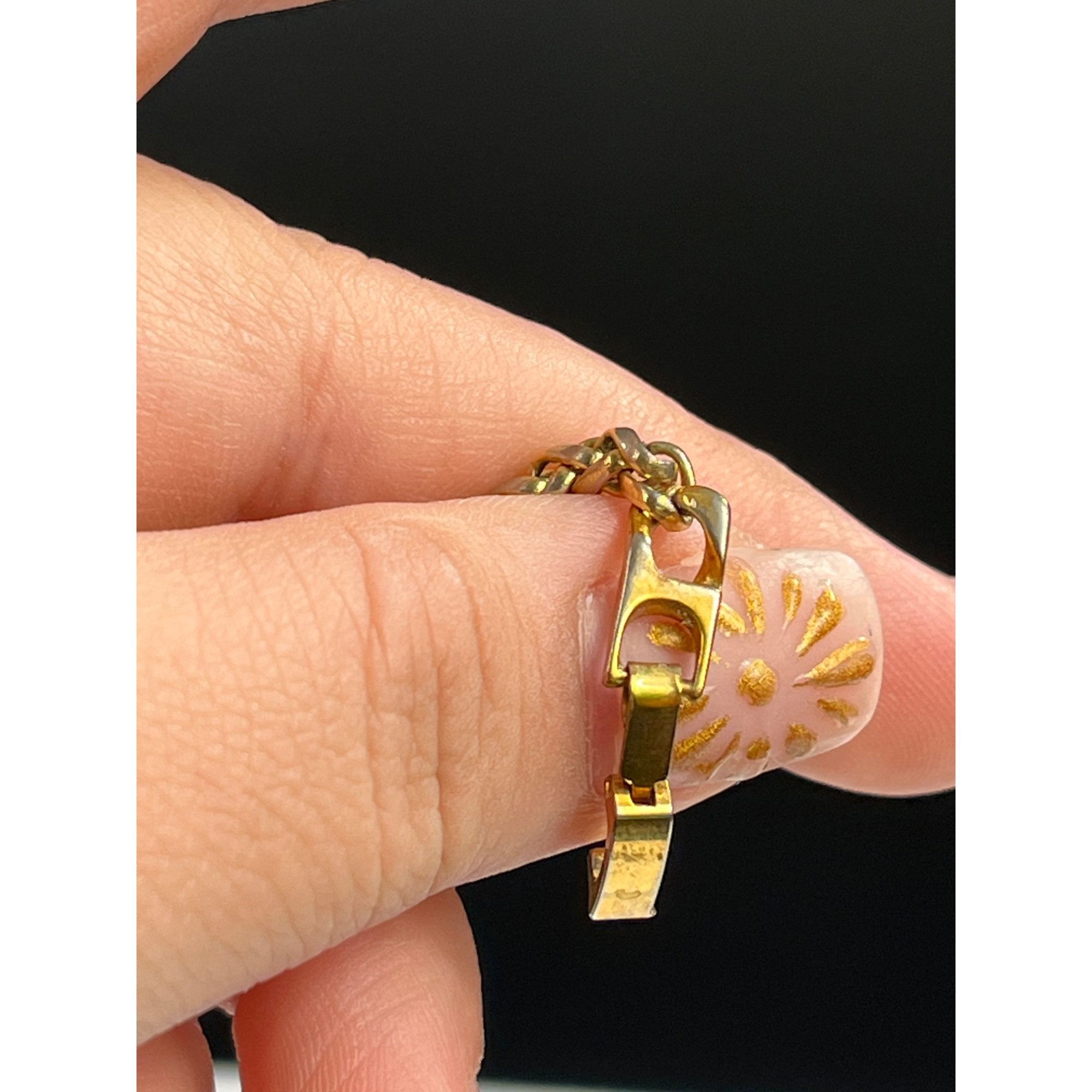 Designer Mens Gold Plated Chain Bracelet SKU 7858 Size ONE SIZE - 6 Thumbnail