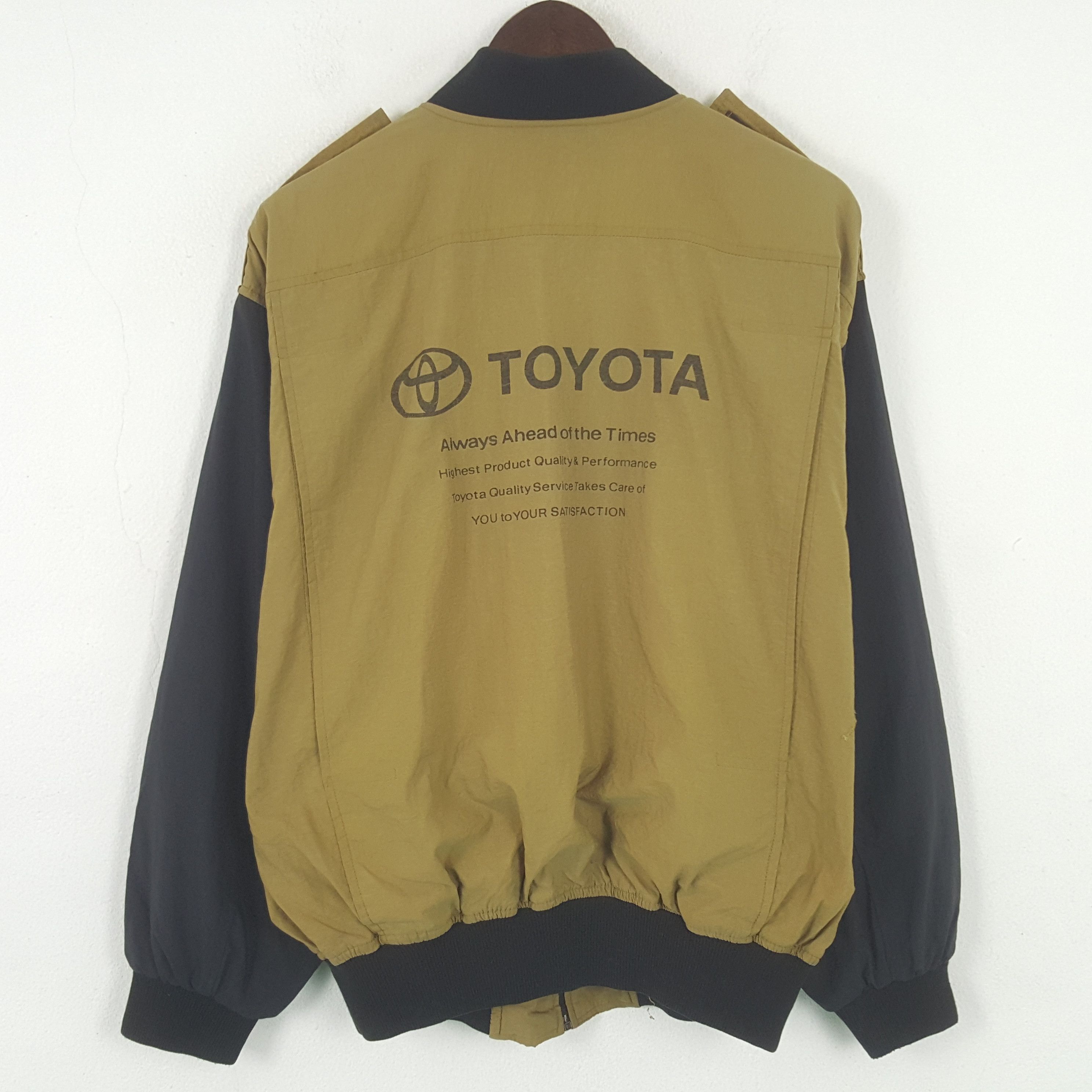 Vintage Vintage Toyota Tecno Racing Bombet Jacket Size US L / EU 52-54 / 3 - 1 Thumbnail