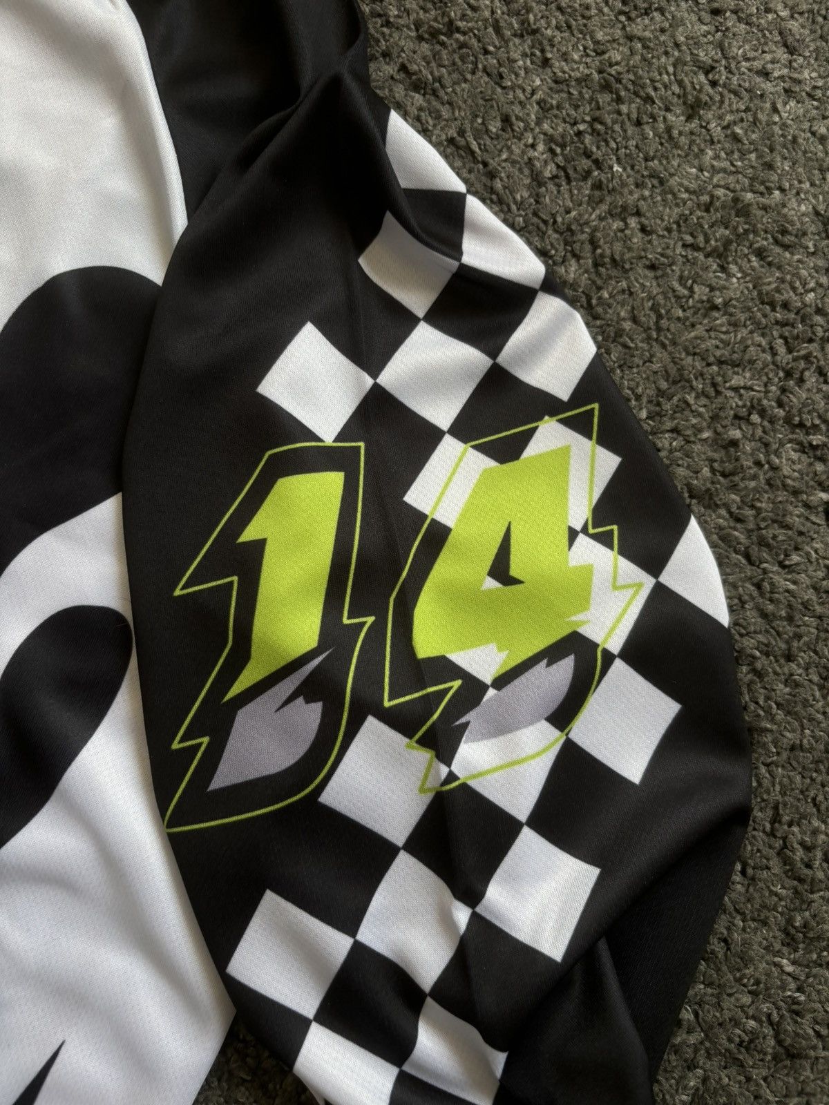 Other Vintage duckdive waveclub racing unisex white black jersey Size US L / EU 52-54 / 3 - 12 Thumbnail