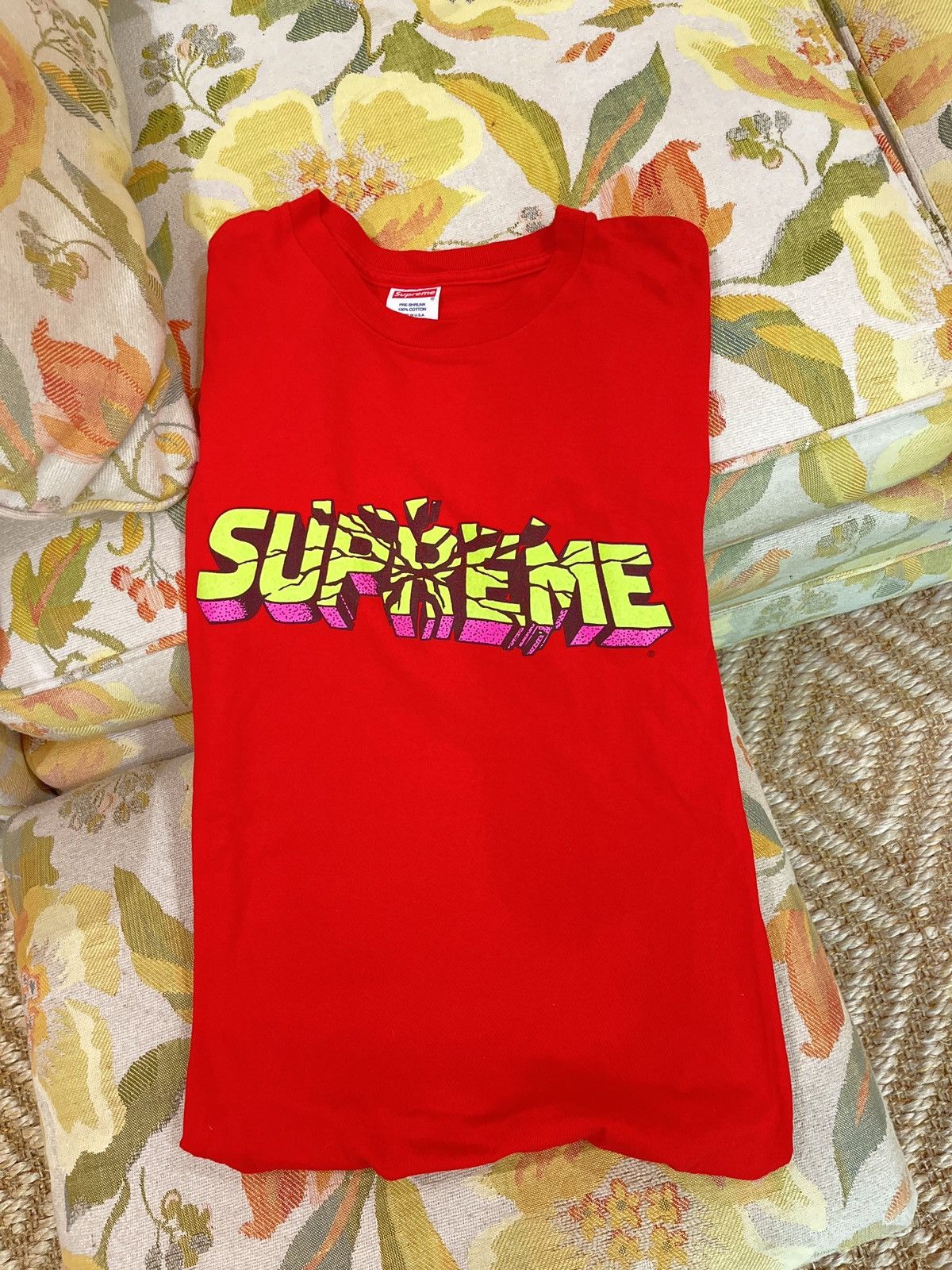Supreme Supreme “Hulk” Smash Tee FW08 M Size US M / EU 48-50 / 2 - 4 Thumbnail
