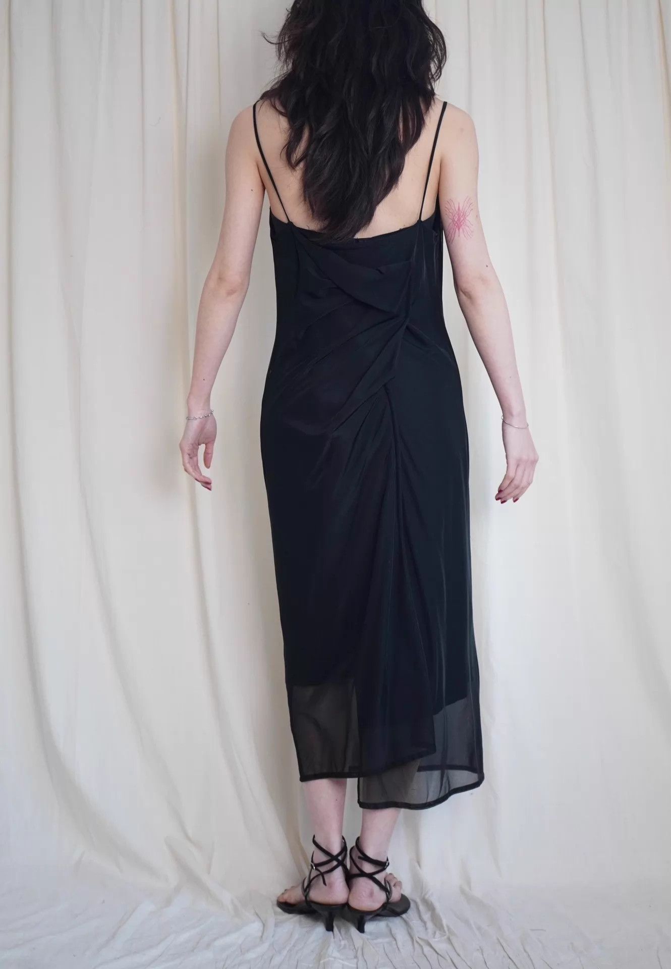 Yohji Yamamoto Yohji Yamamoto Noir 2000SS Structured Cami Dress Size 3 Size L / US 10 / IT 46 - 4 Thumbnail