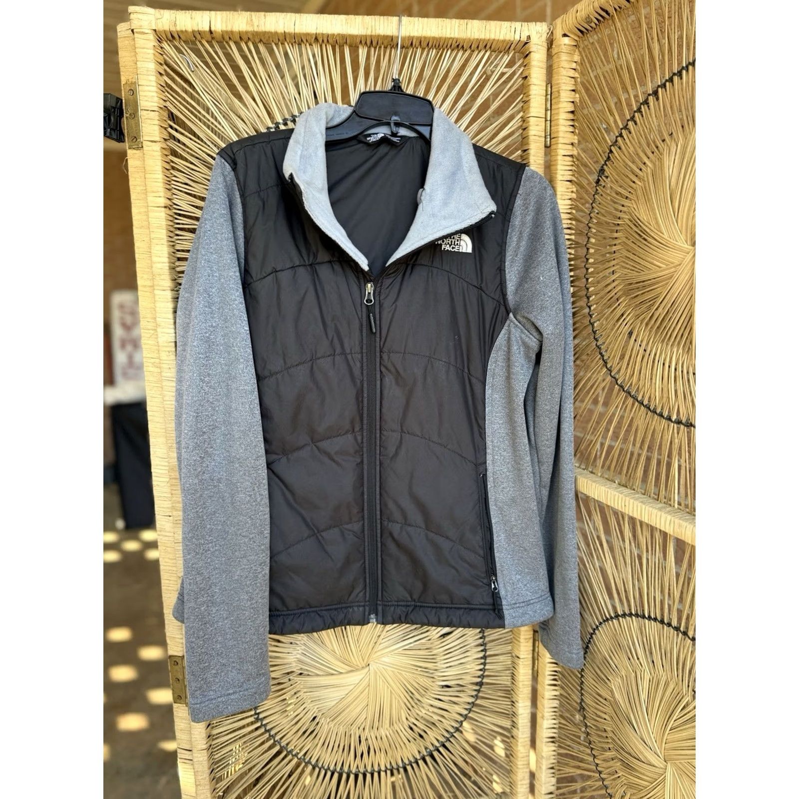 The North Face The North Face Agave Mash Up Jacket Fleece Women's L Black Full Zip Hike Size L / US 10 / IT 46 - 2 Thumbnail