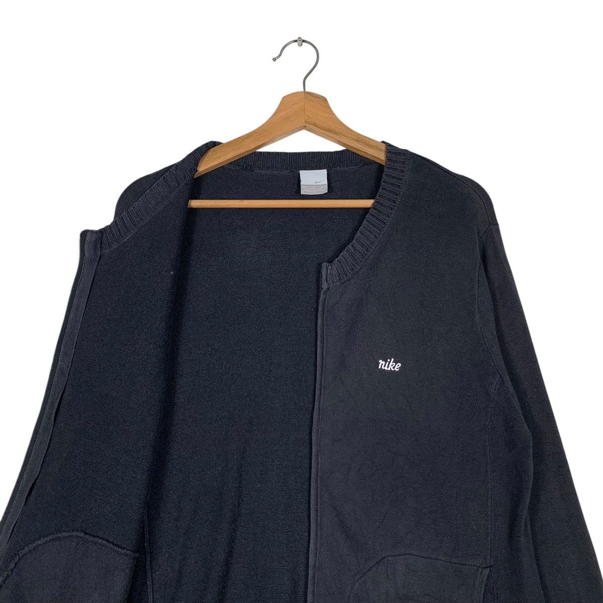 Nike NIKE Embroidery Small Logo Zipper Sweater #1204-C55 Size L / US 10 / IT 46 - 10 Thumbnail