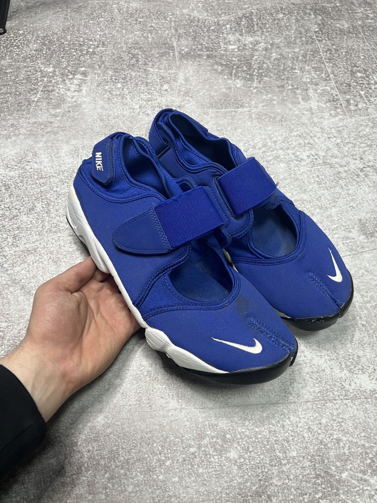 Nike Nike Air Rift Tabi Vintage Blue Shoes Sandal Size US 10 / EU 43 - 1 Thumbnail