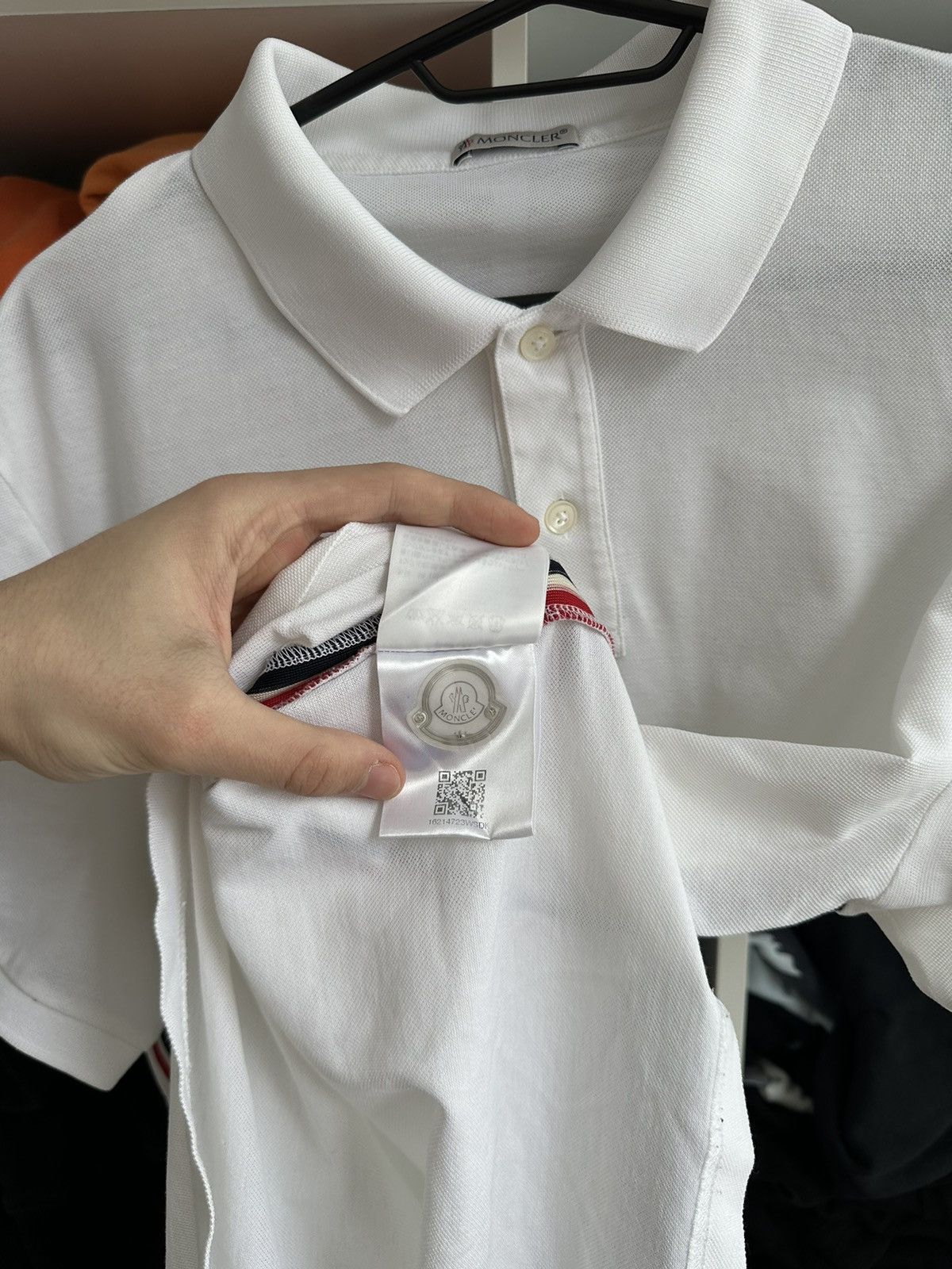 Moncler 🔥VINTAGE MONCLER MAGLIA POLO MANICA CORTA🔥 Size US L / EU 52-54 / 3 - 10 Thumbnail