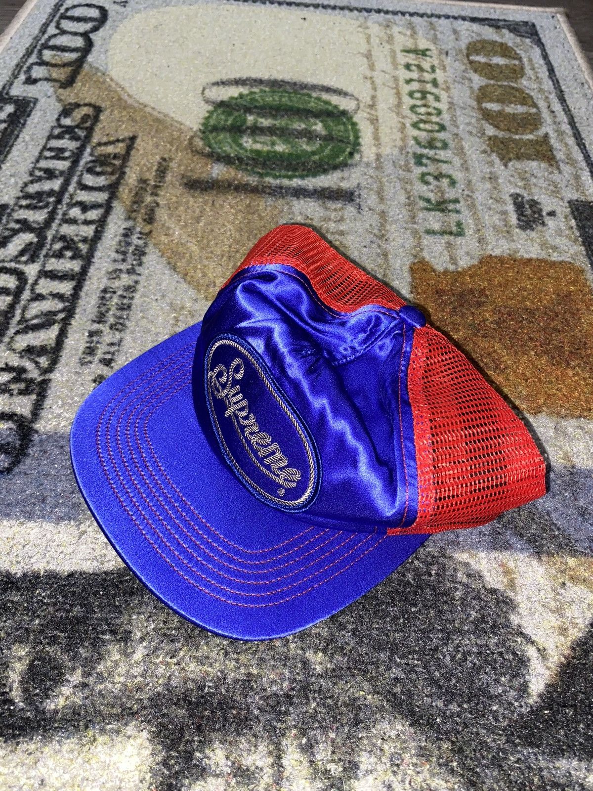 Supreme Supreme Silk Mesh Back 5-Panel Hat | Grailed
