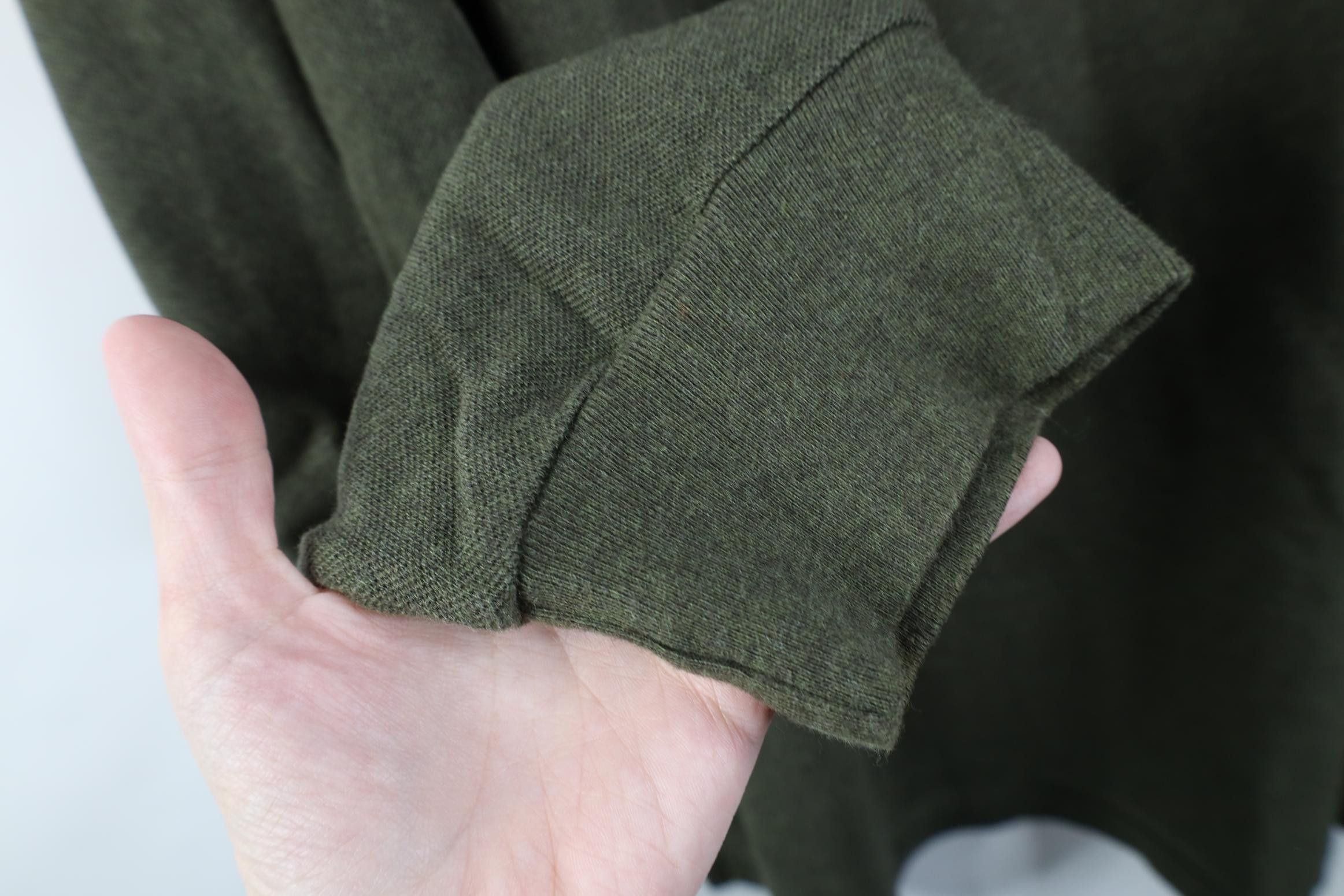 Polo Ralph Lauren Vintage 90s Ralph Lauren Long Sleeve Rugby Polo Green USA Size US XL / EU 56 / 4 - 9 Thumbnail