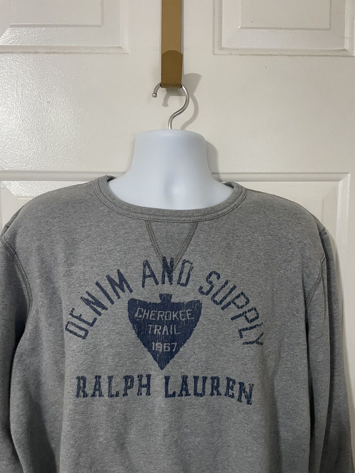 Denim & Supply Ralph Lauren Cherokee Trail 1967 Sweatshirt Size US XL / EU 56 / 4 - 3 Thumbnail