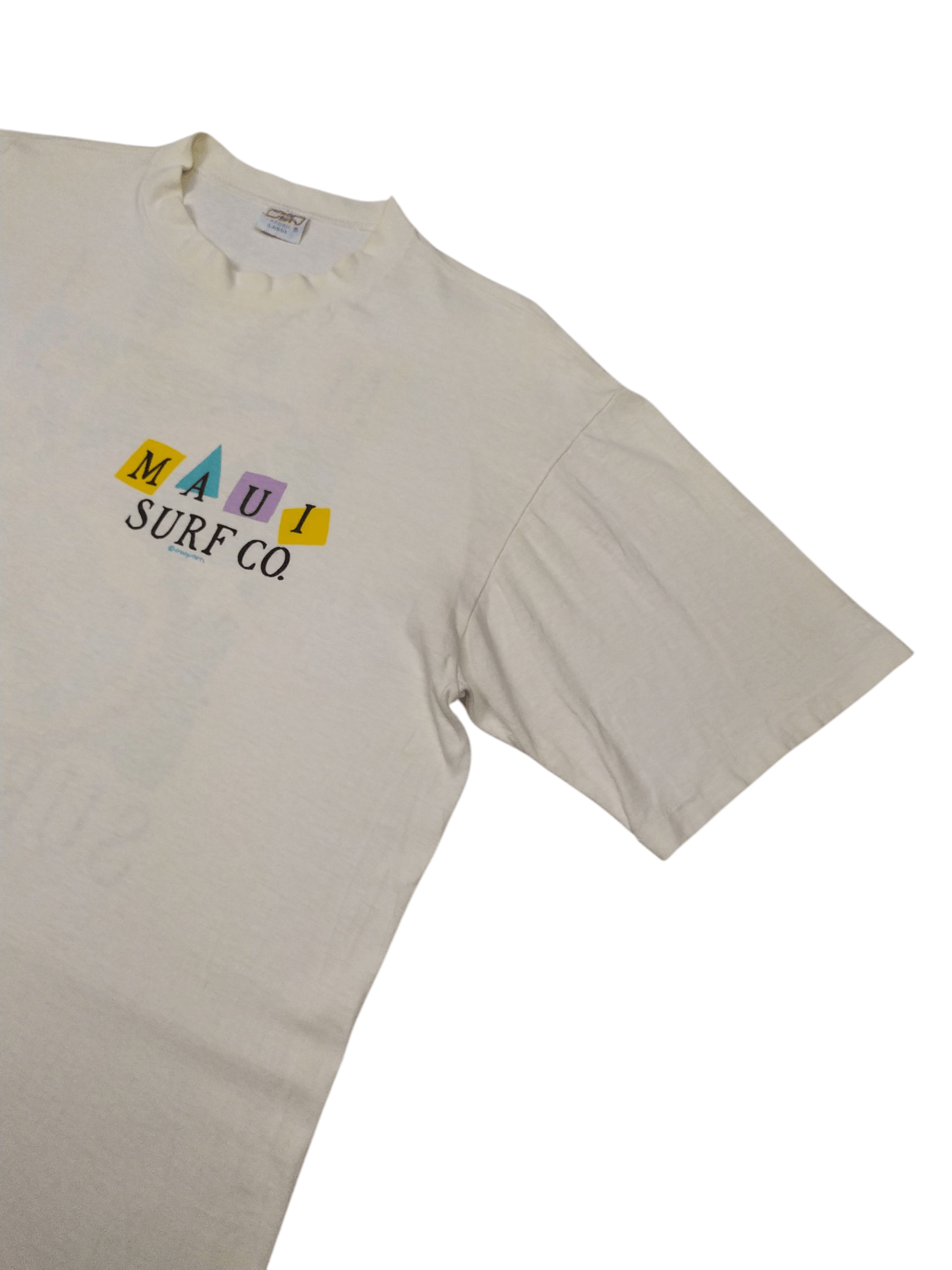 Vintage Vintage Crazy Shirt Maui Surf co. T Shirt Size US L / EU 52-54 / 3 - 3 Thumbnail