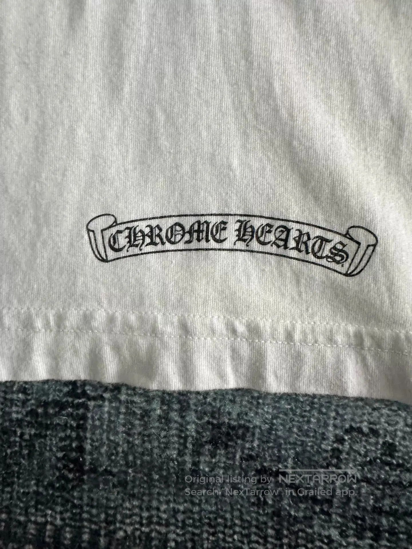 Chrome Hearts White Short-Sleeve Graphic T-Shirt. Size US L / EU 52-54 / 3 - 3 Thumbnail