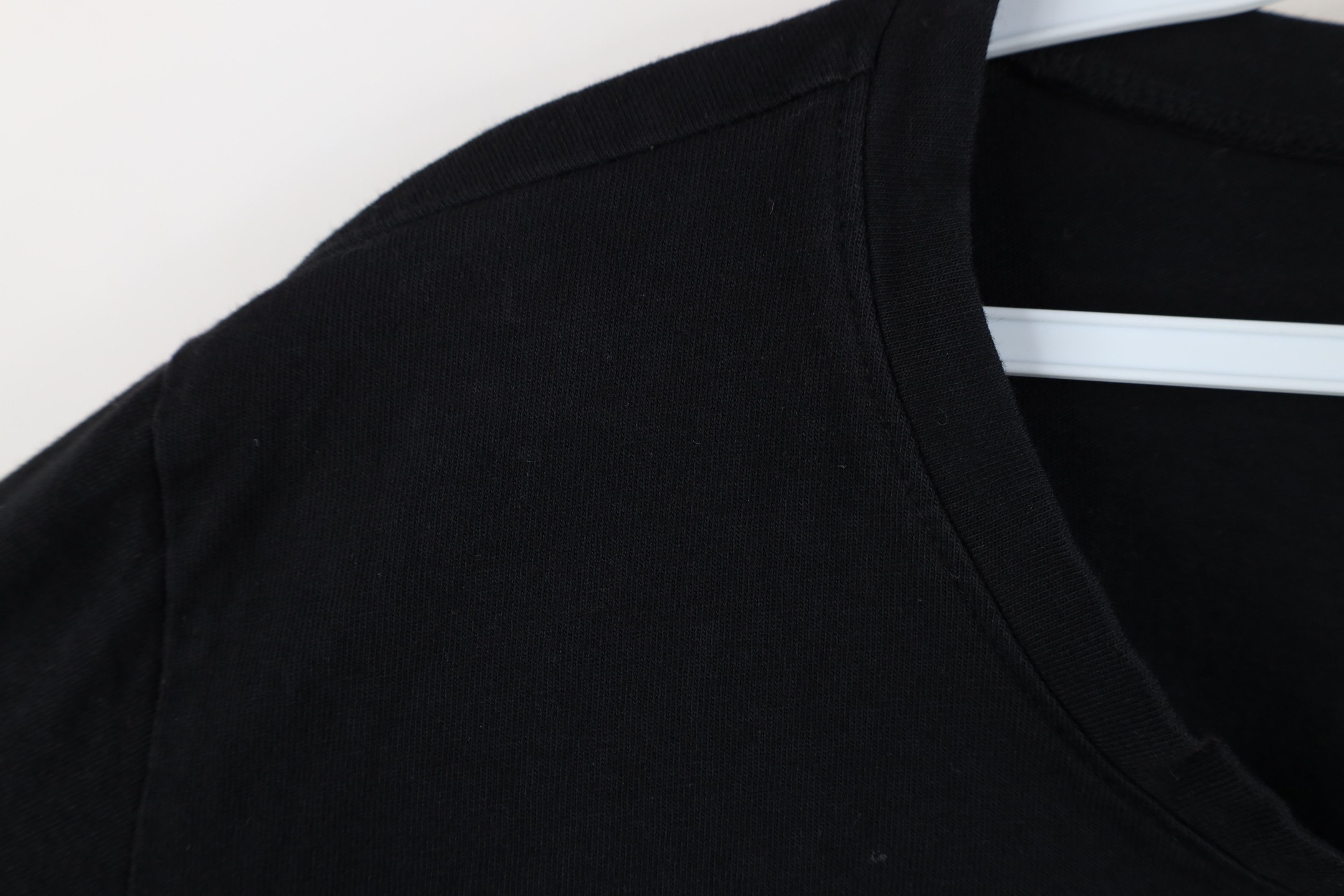 Vintage Vintage 90s Prairie Cotton Short Sleeve T-Shirt Black USA Size XL / US 12-14 / IT 48-50 - 5 Thumbnail