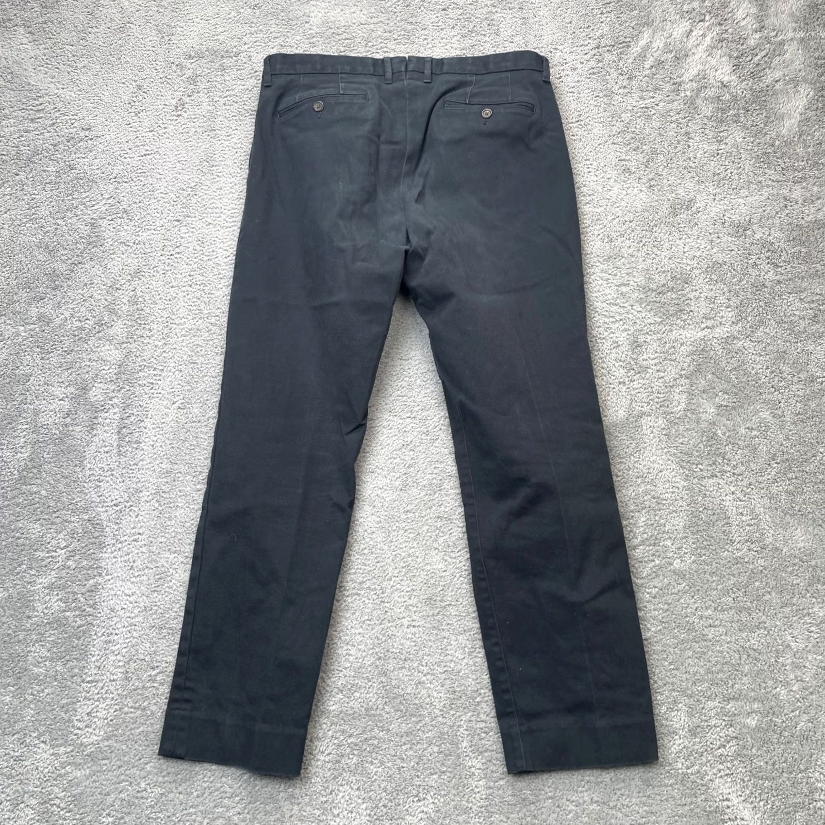 Proper Cloth Proper Cloth Pants Mens 34x28 Black Tailored Dress Trousers Flat Front Chino Pants Mens Black Flat Front Tailored Dress Trousers 34x28 Size US 34 / EU 50 - 7 Thumbnail