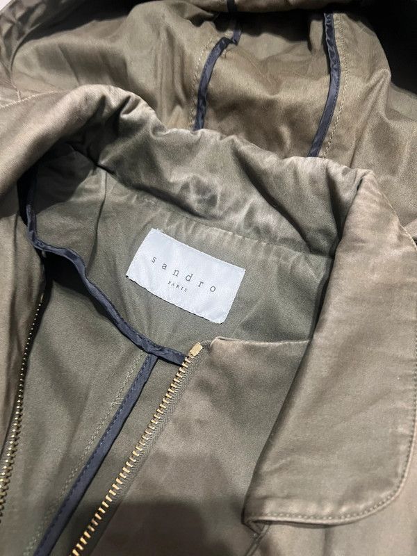 Sandro parka jacket Sandro Paris S Size S / US 4 / IT 40 - 4 Thumbnail