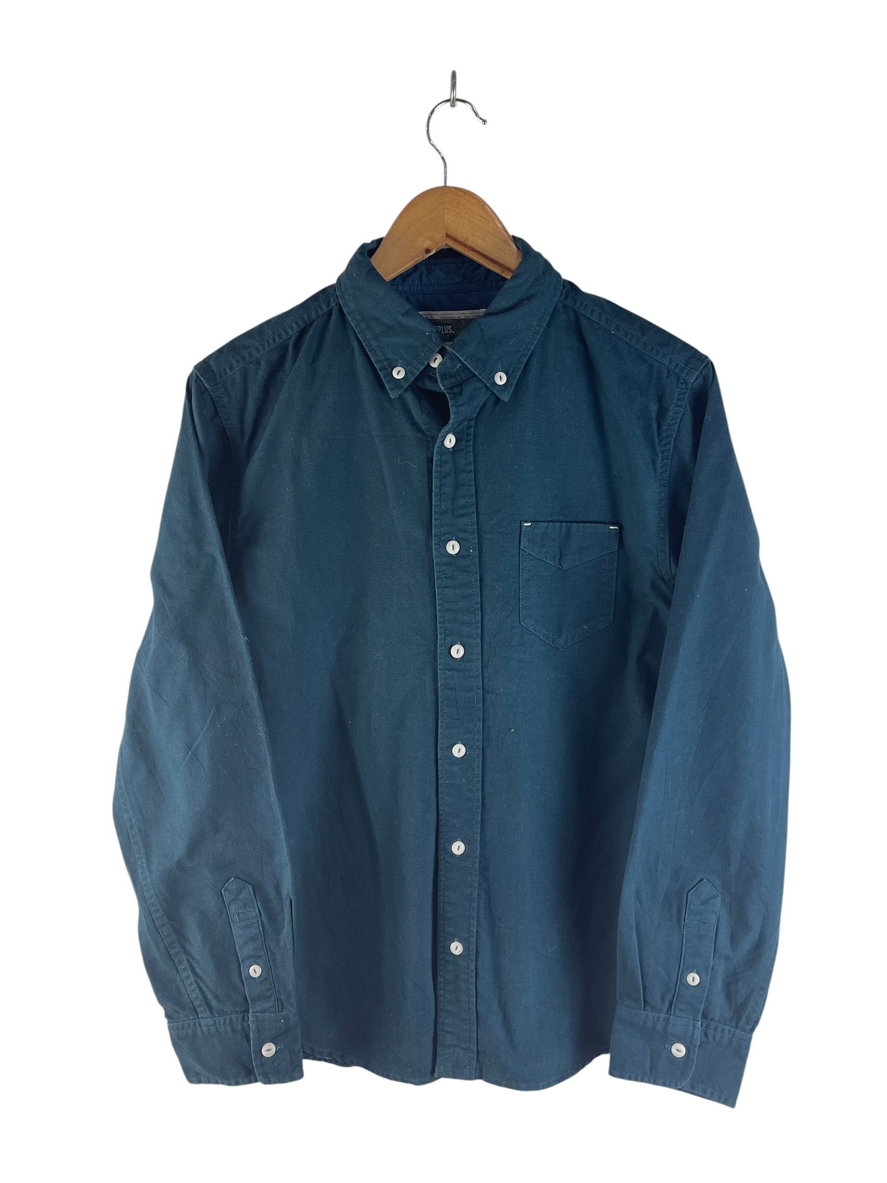 Japanese Brand Vintage Surplus Lab Japanese Workwear Button Down Shirt Size US S / EU 44-46 / 1 - 2 Thumbnail