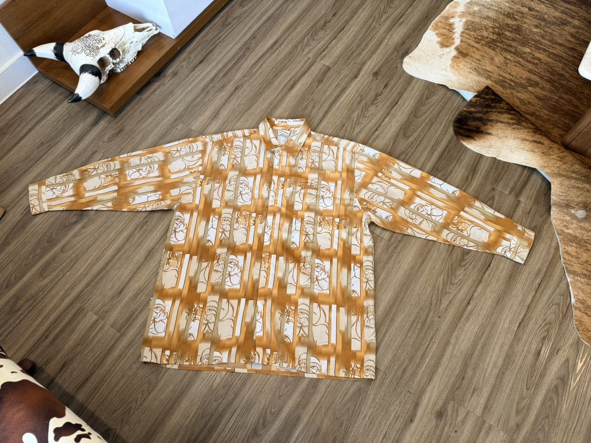 Southpole Vintage SouthPole Allover Print Button Up Long sleeve Size US XL / EU 56 / 4 - 1 Thumbnail