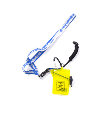always do what you should do Always Case Clear Yellow Size ONE SIZE - 1 Thumbnail