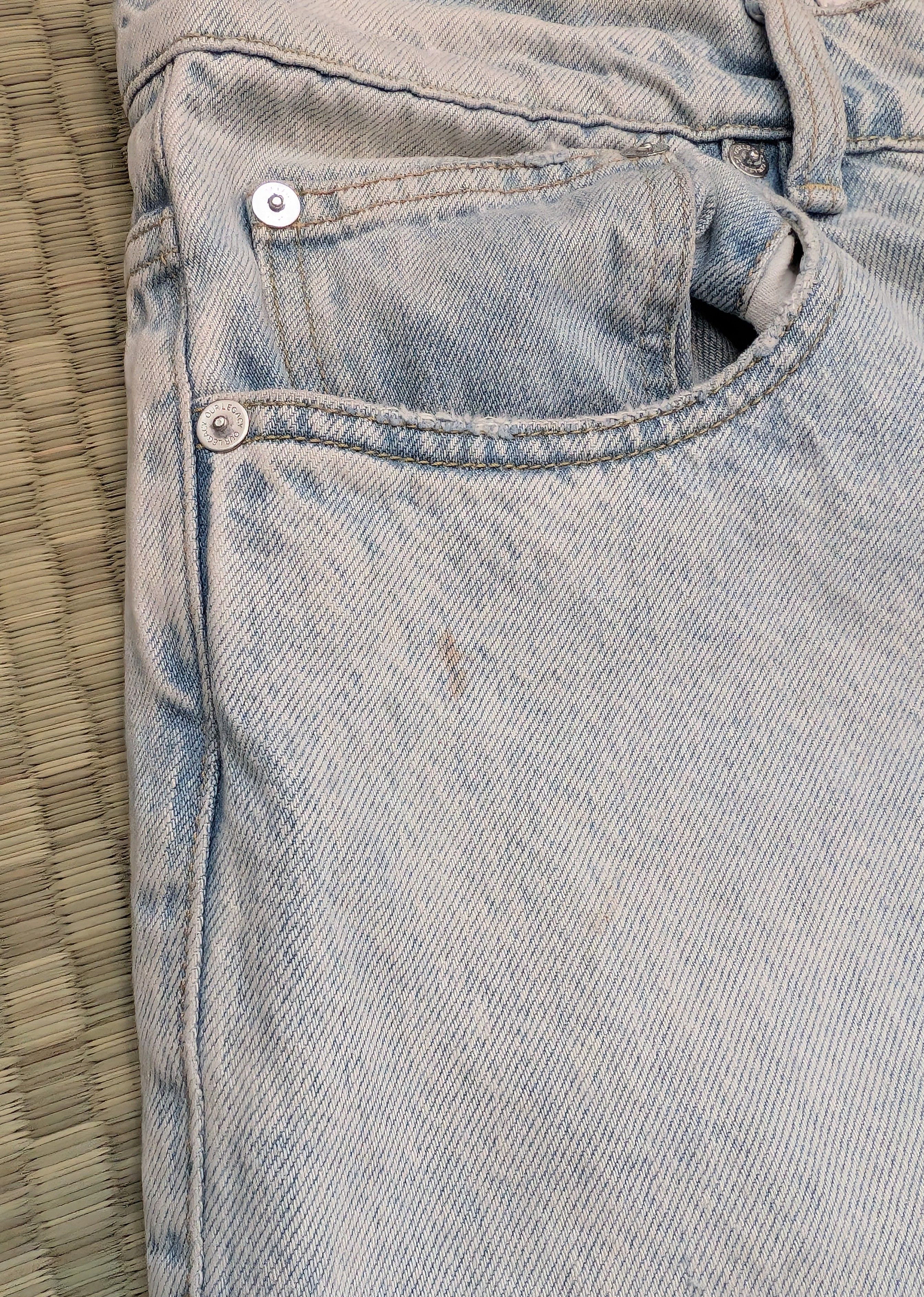 Our Legacy Our Legacy Extended Third Cut Jeans Faded Men's Size 30 x 27 Size US 30 / EU 46 - 8 Thumbnail