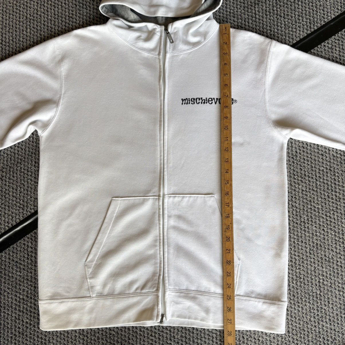 Japanese Brand Mischievous White Graphic Print Sweaters Size US L / EU 52-54 / 3 - 17 Thumbnail