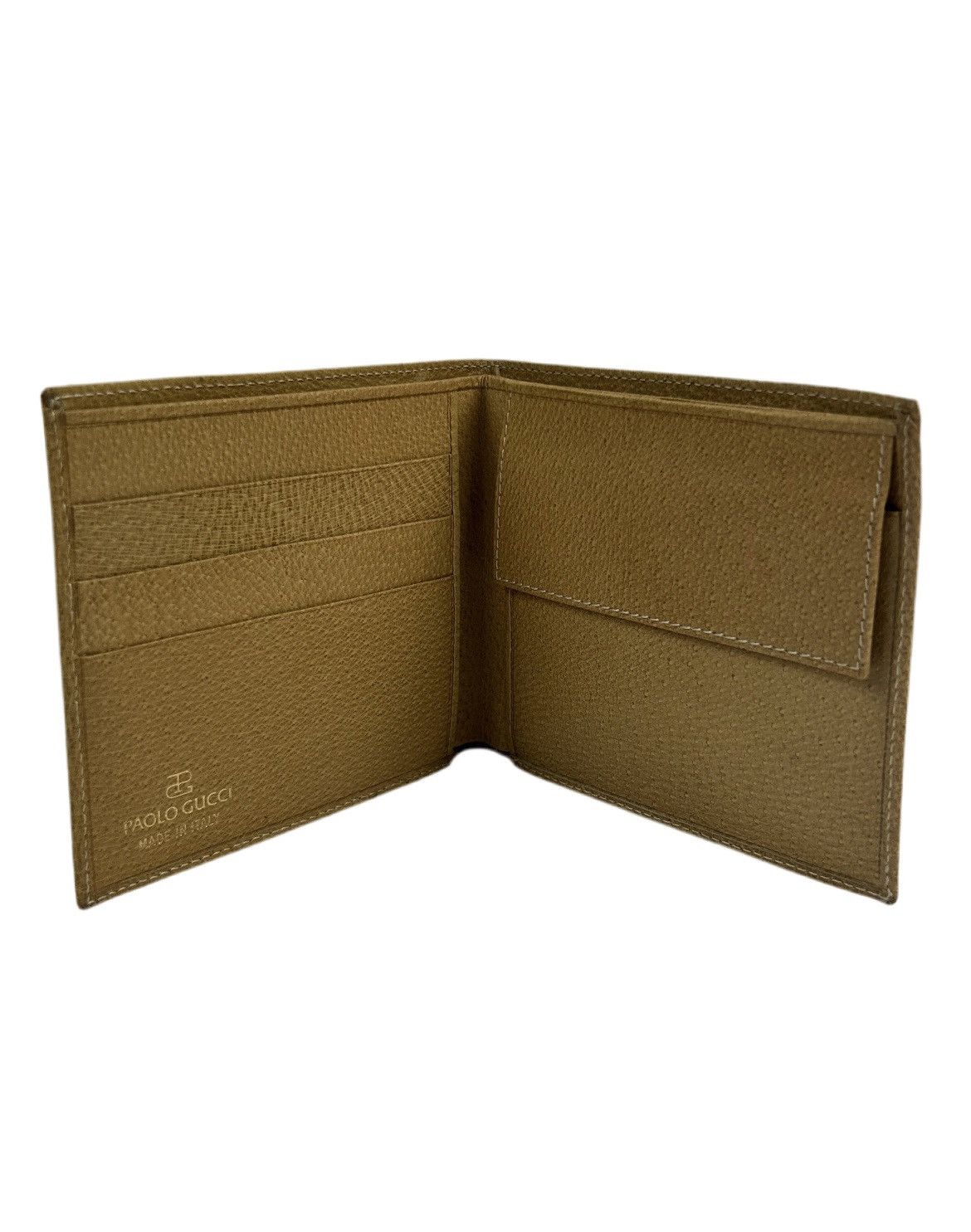 Paolo Gucci Paolo Gucci Coconut Bifold Wallet Size ONE SIZE - 3 Thumbnail