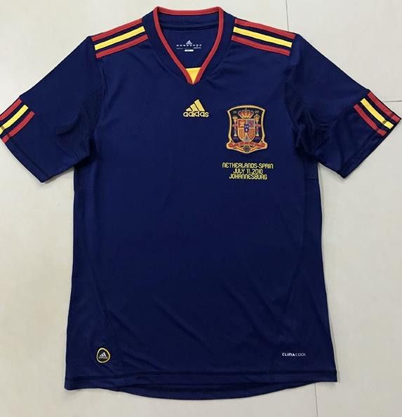 Other 2010 Spain Jersey Away Size US L / EU 52-54 / 3 - 1 Thumbnail