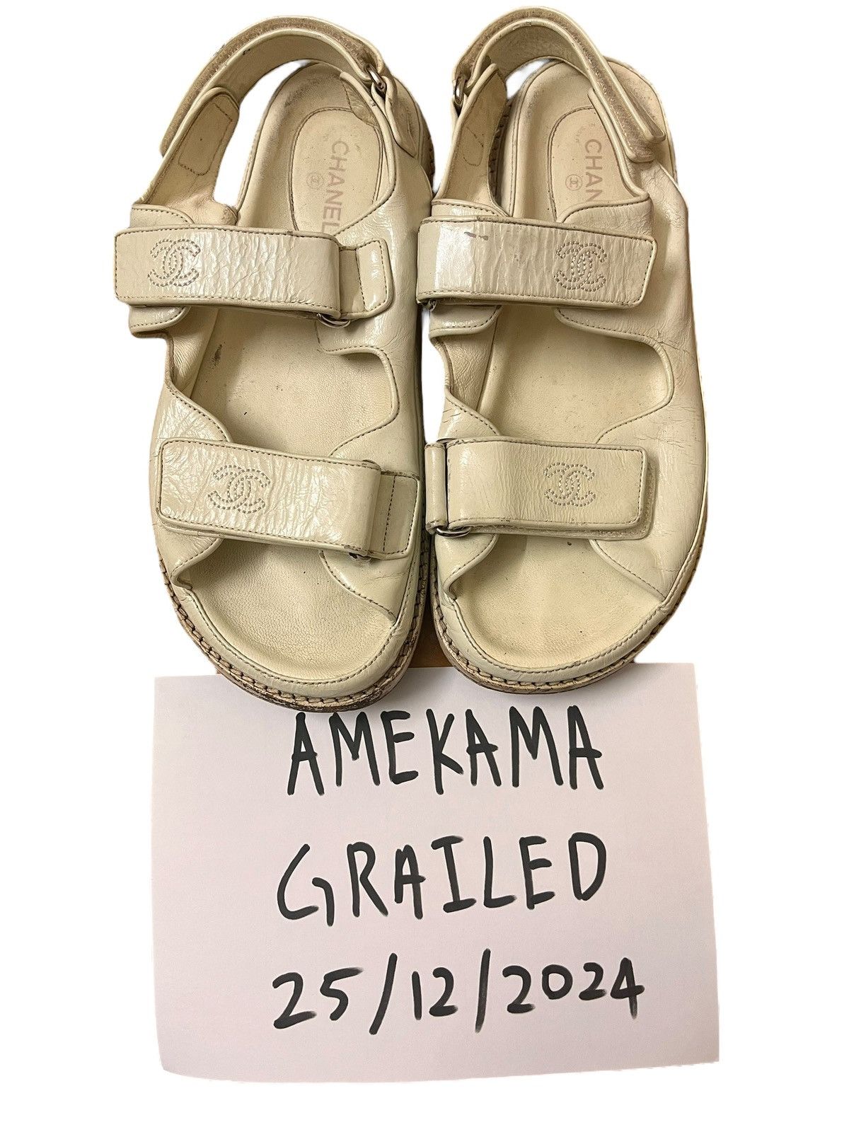 Chanel Chanel Dad Sandals Size US 8 / IT 38 - 10 Thumbnail