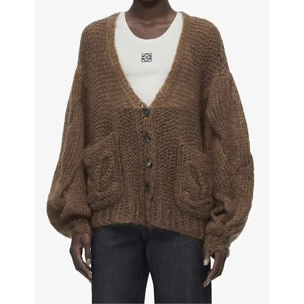 Loewe o1w1db10426 Blouses in Brown Size L / US 10 / IT 46 - 3 Thumbnail