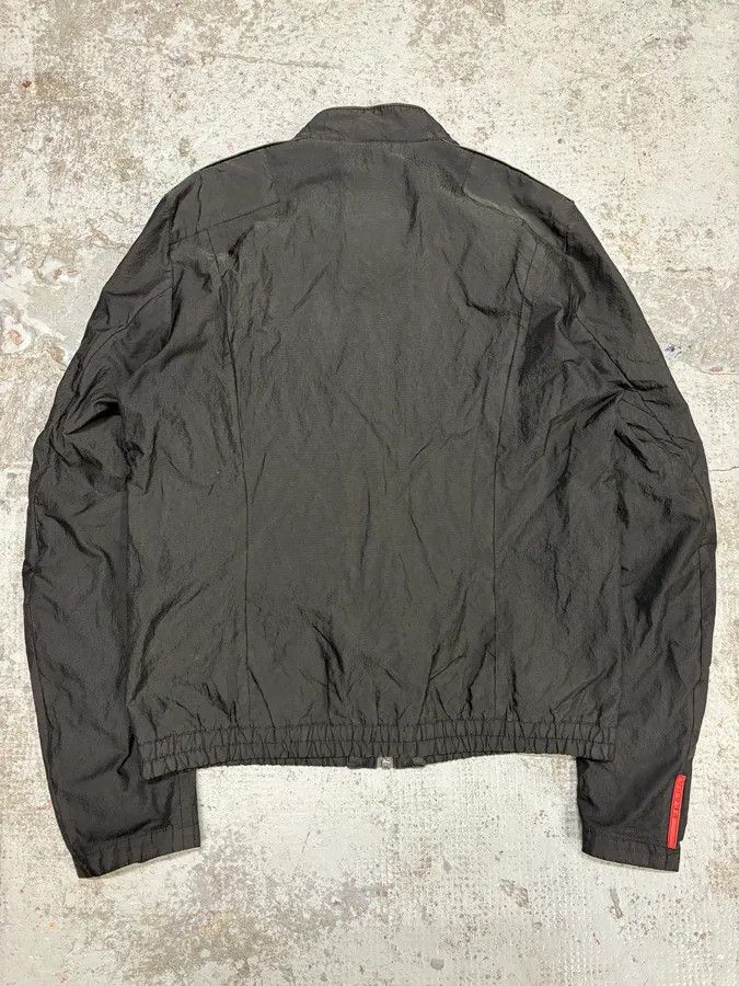 Prada 2000s Prada Black Minimalist Jacket Size US M / EU 48-50 / 2 - 7 Thumbnail