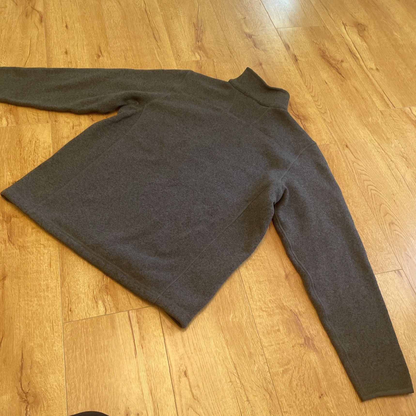 The North Face The North Face Jacket Mens Large Gray Quarter Zip Fleece Hiking Mock Neck Windbreaker Regular Fit Size US L / EU 52-54 / 3 - 7 Thumbnail