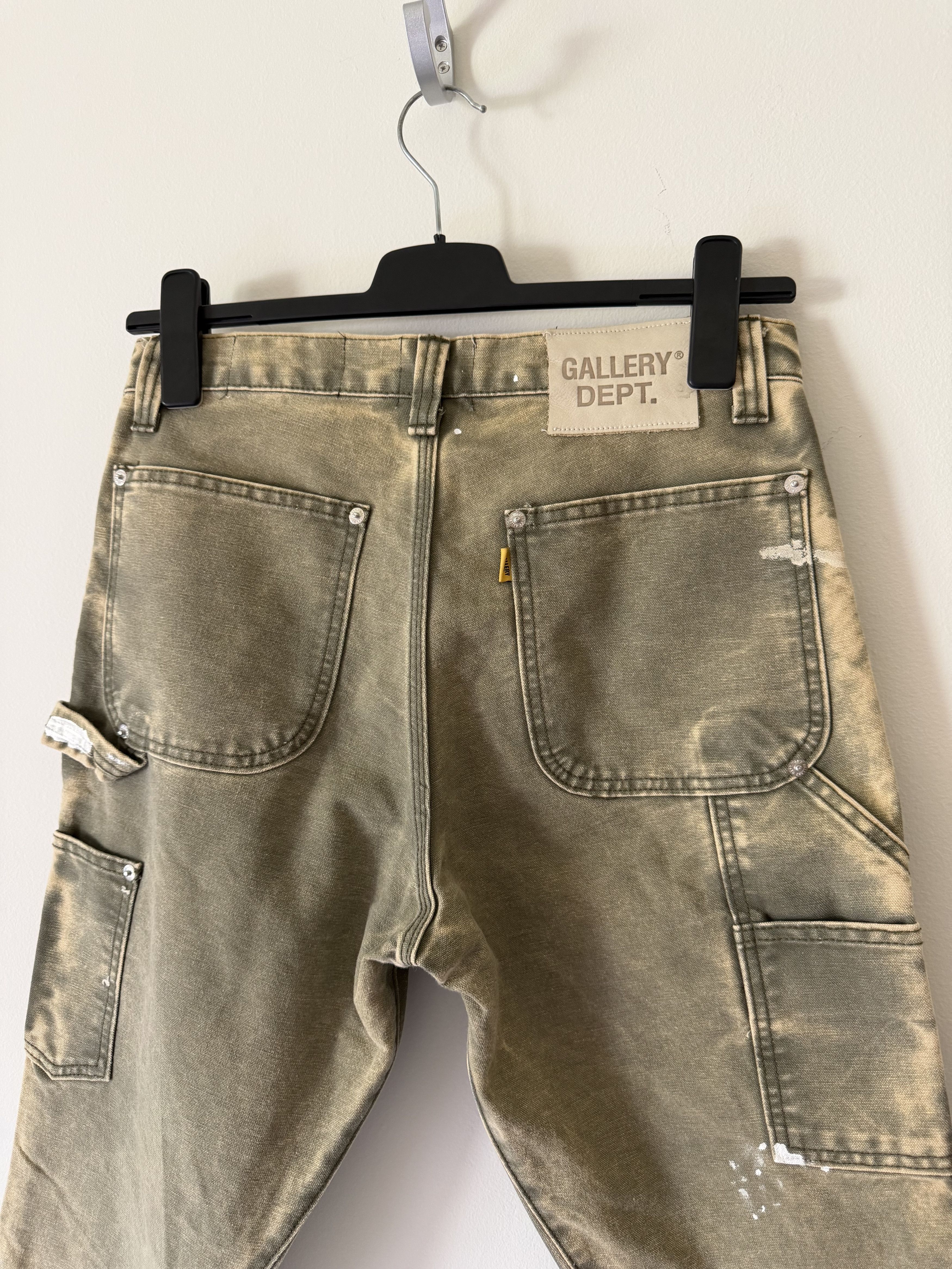Gallery Dept. Gallery Dept. LA Flare Carpenter Pants in Moss Green Size US 31 - 7 Thumbnail