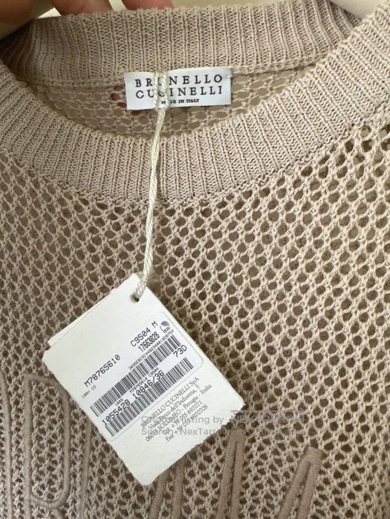 Brunello Cucinelli Brunello Cucinelli Knitted Top Size M / US 6-8 / IT 42-44 - 3 Thumbnail