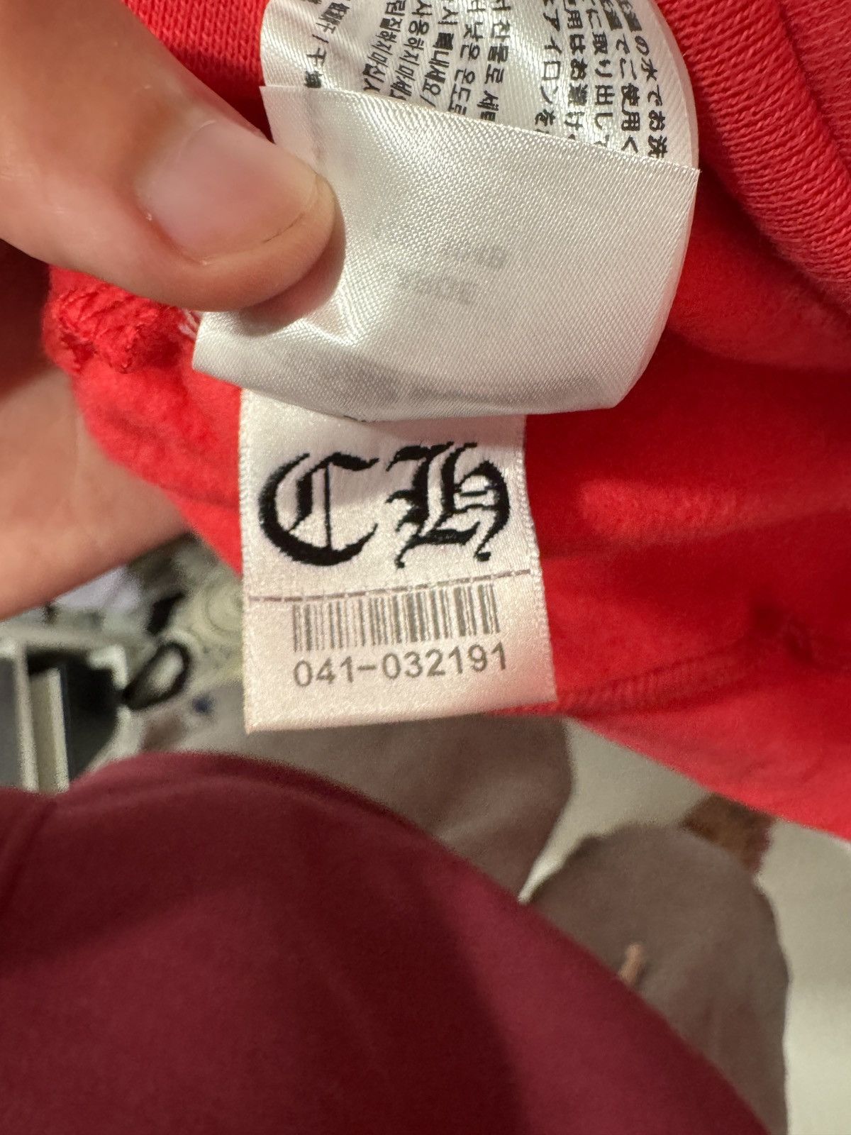 Chrome Hearts Chrome Hearts Red Hoodie Size US L / EU 52-54 / 3 - 12 Thumbnail