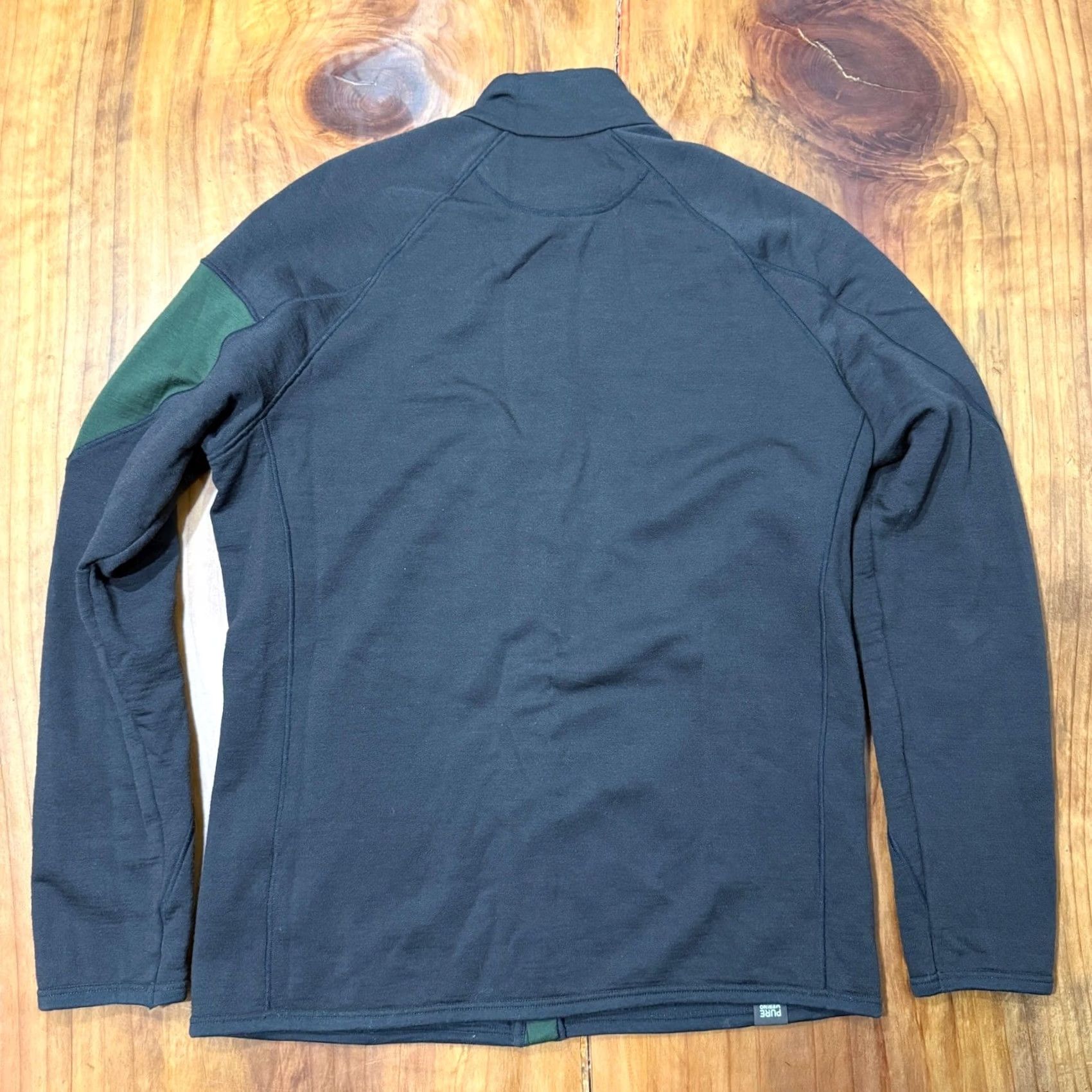Icebreaker Icebreaker Mens Shirt Jacket M Long Sleeve Full Zip Merino Wool Classic Brown Mock Neck Logo Sweater Size US M / EU 48-50 / 2 - 6 Thumbnail