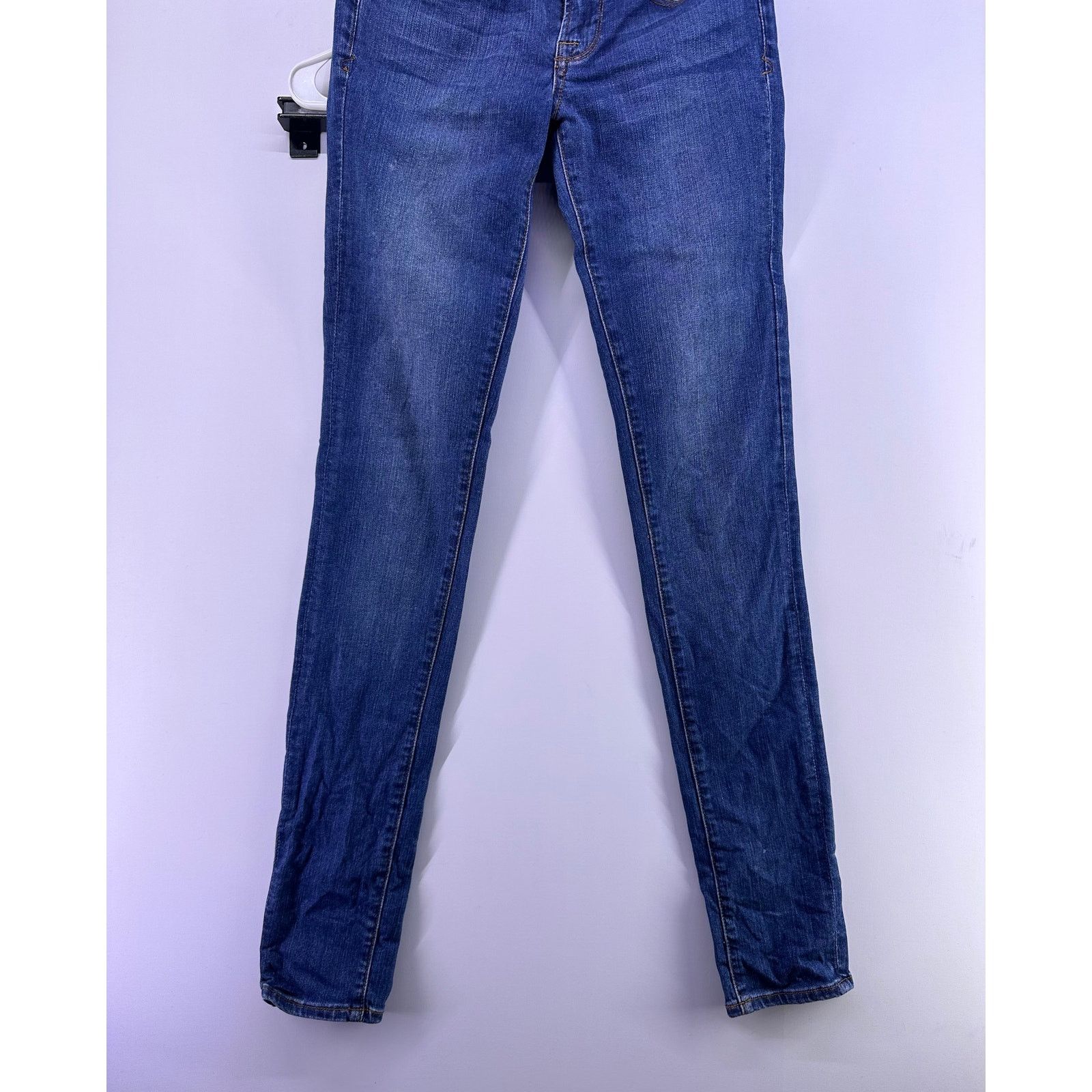 Lucky Brand Lucky Brand Blue Skinny Jeans Size 0 Size 25" / US 0 / IT 36 - 2 Thumbnail