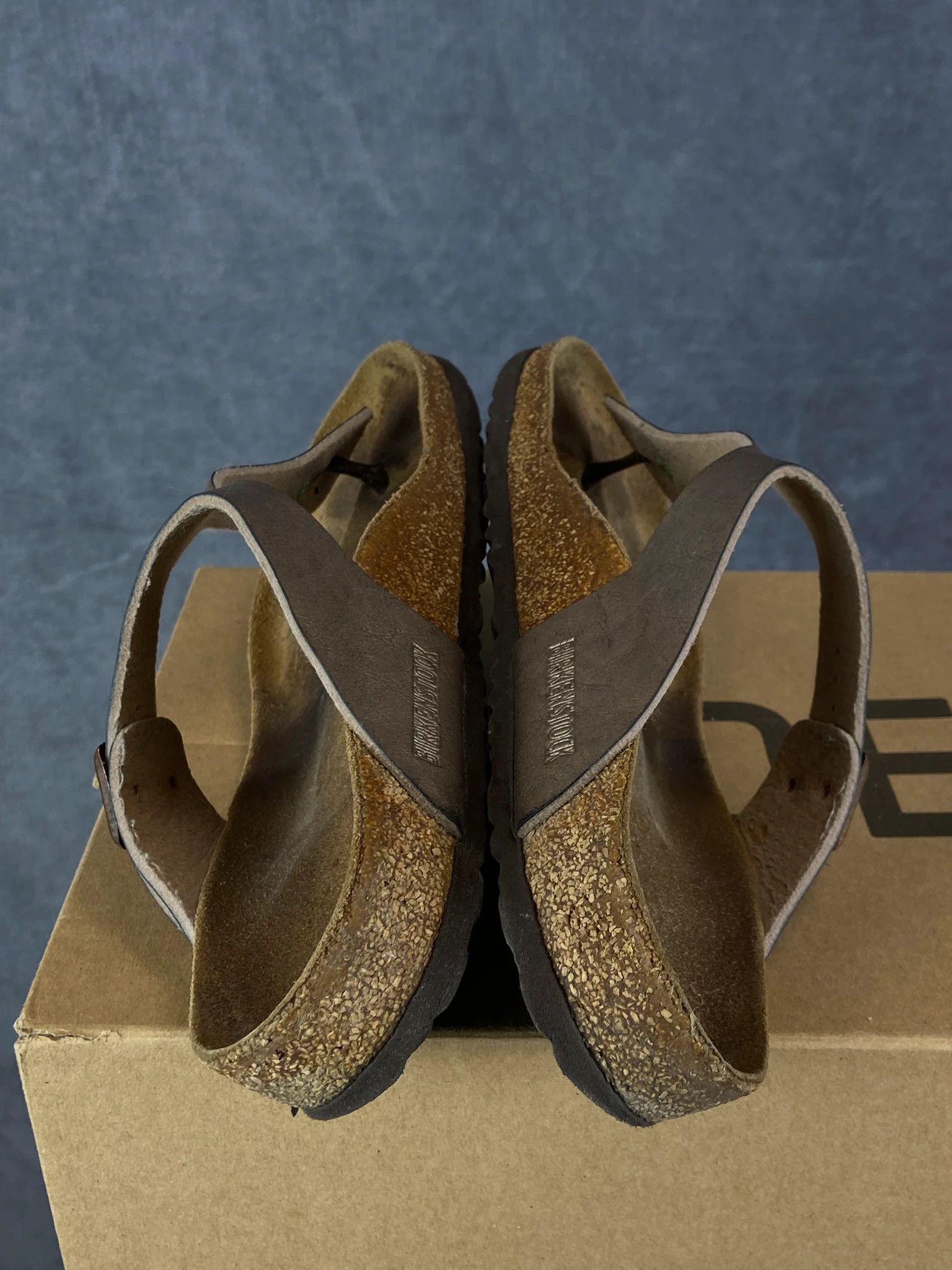 Birkenstock Birkenstock Green Leather Sandals Comfort Size US 5.5 / EU 38 - 7 Thumbnail
