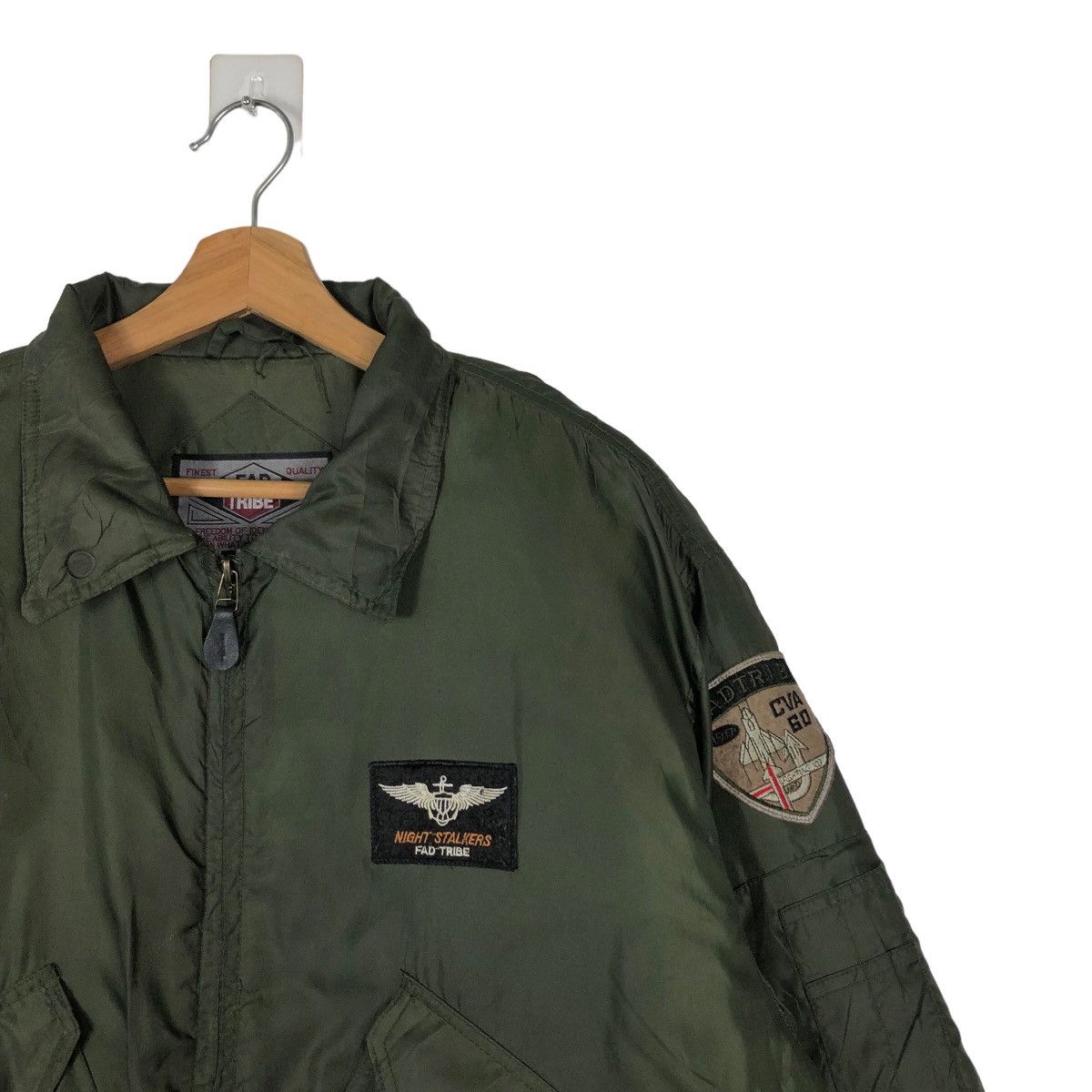 Japanese Brand 🔥90’s VINTAGE RIOT RIOT BOMBER JACKET FAD TRIBE JAPAN Size US L / EU 52-54 / 3 - 6 Thumbnail