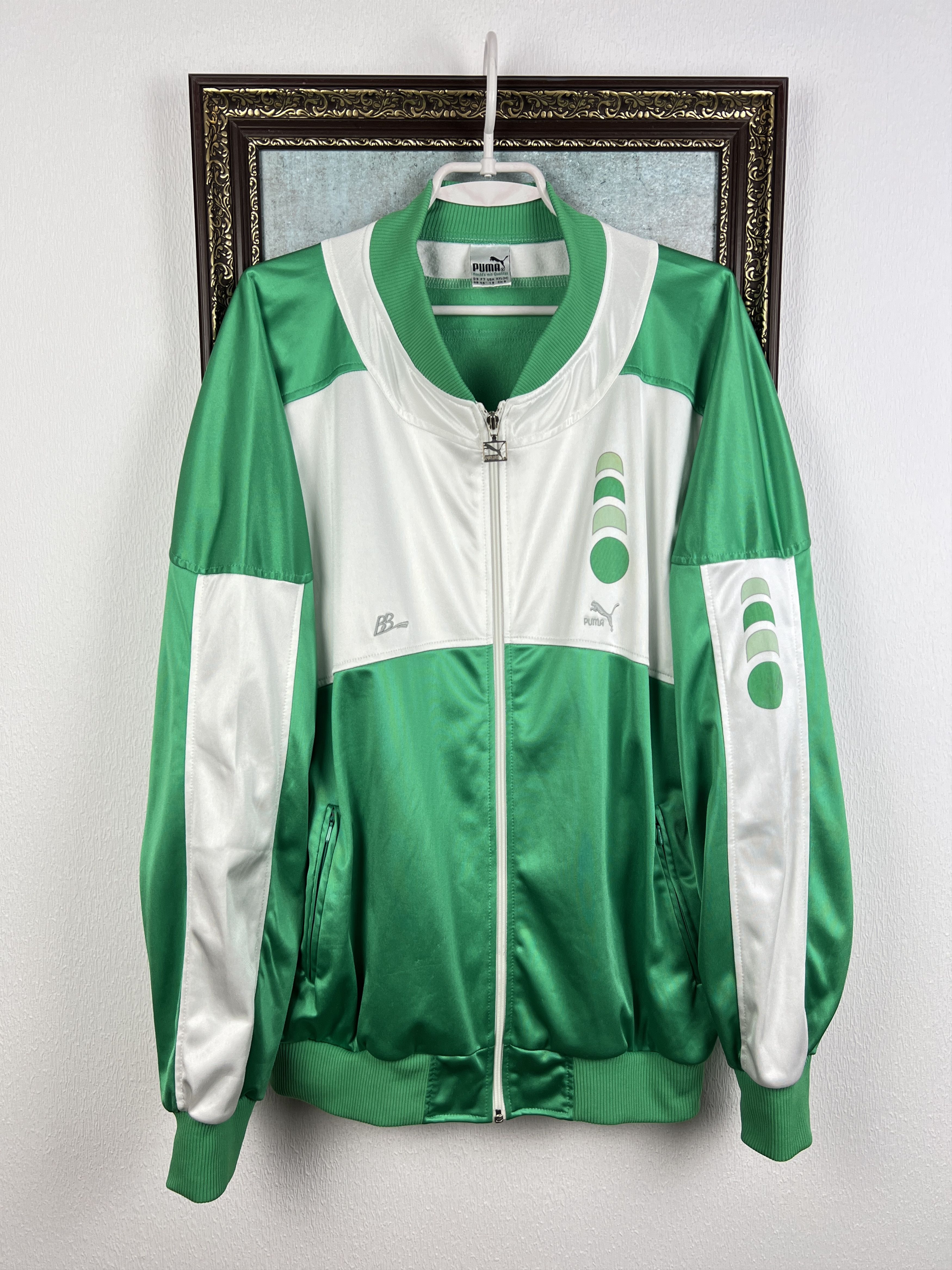 Puma Vintage 80's Tennis Boris Becker Jacket Set Track Suit Rare Size US XXL / EU 58 / 5 - 2 Thumbnail