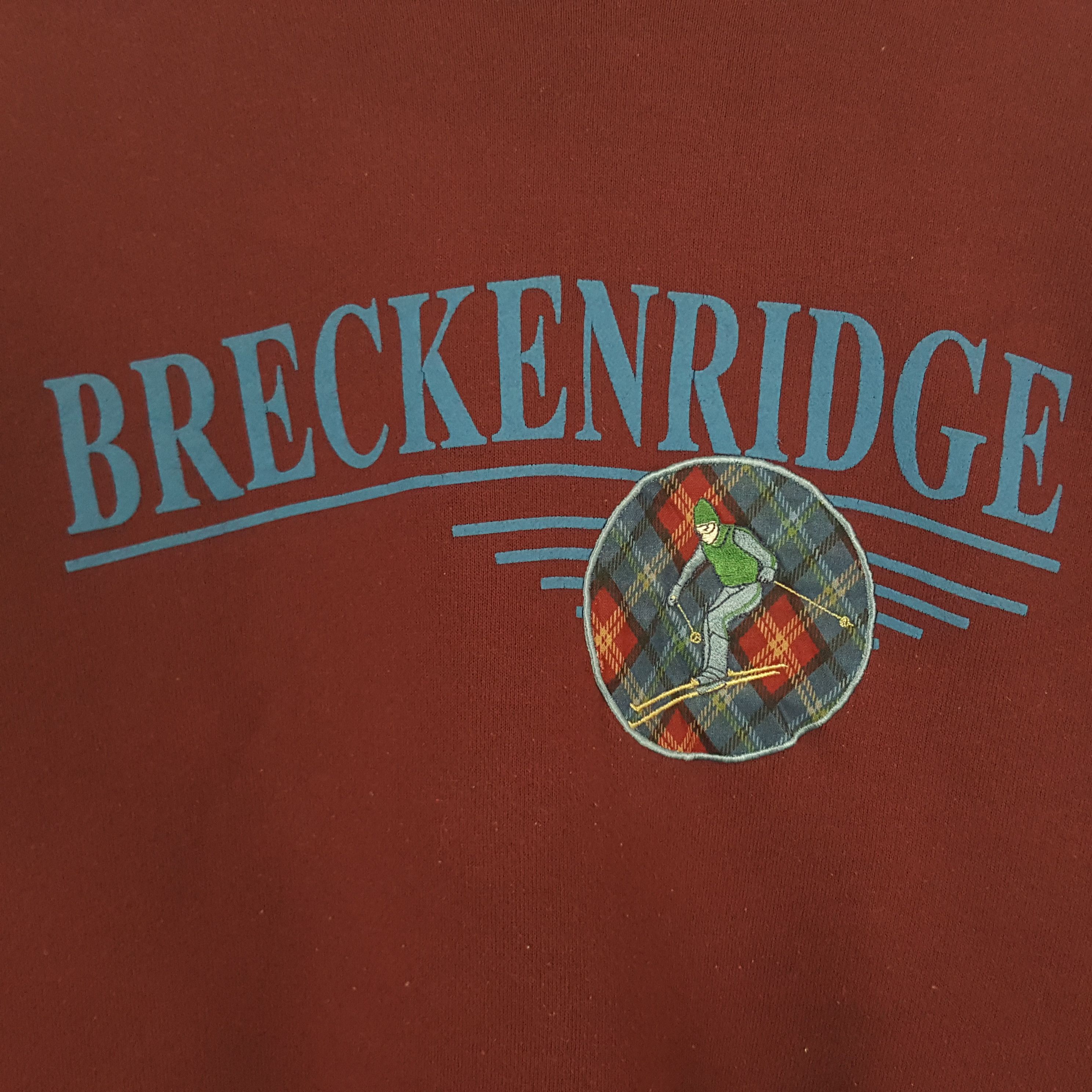 Vintage Vintage Breckenridge American Ski Sports Sweatshirt Size US M / EU 48-50 / 2 - 2 Thumbnail