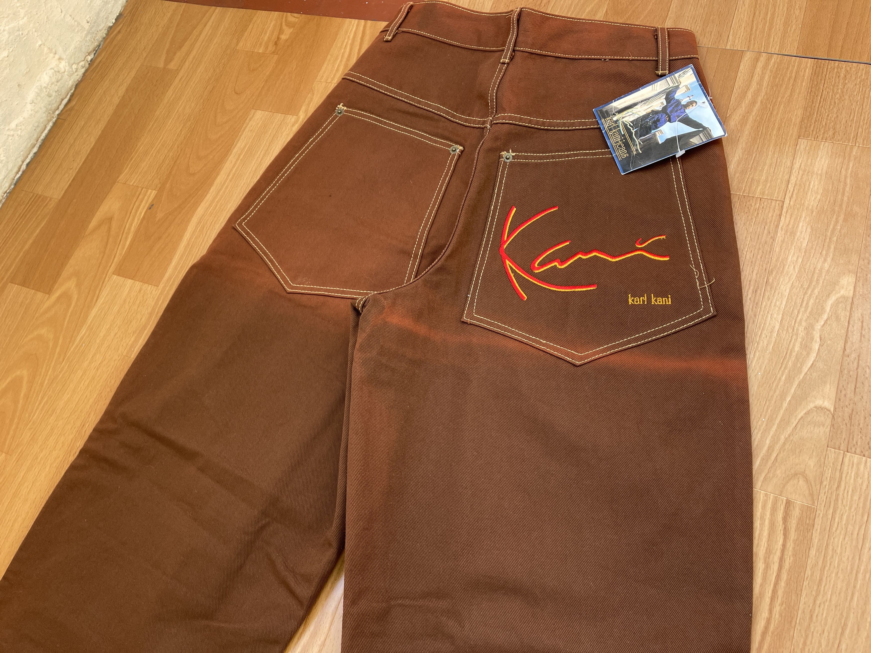 Karl Kani KARL KANI jeans, baggy, vintage Kani jeans, 90s hip hop W 30 Size US 30 / EU 46 - 5 Thumbnail