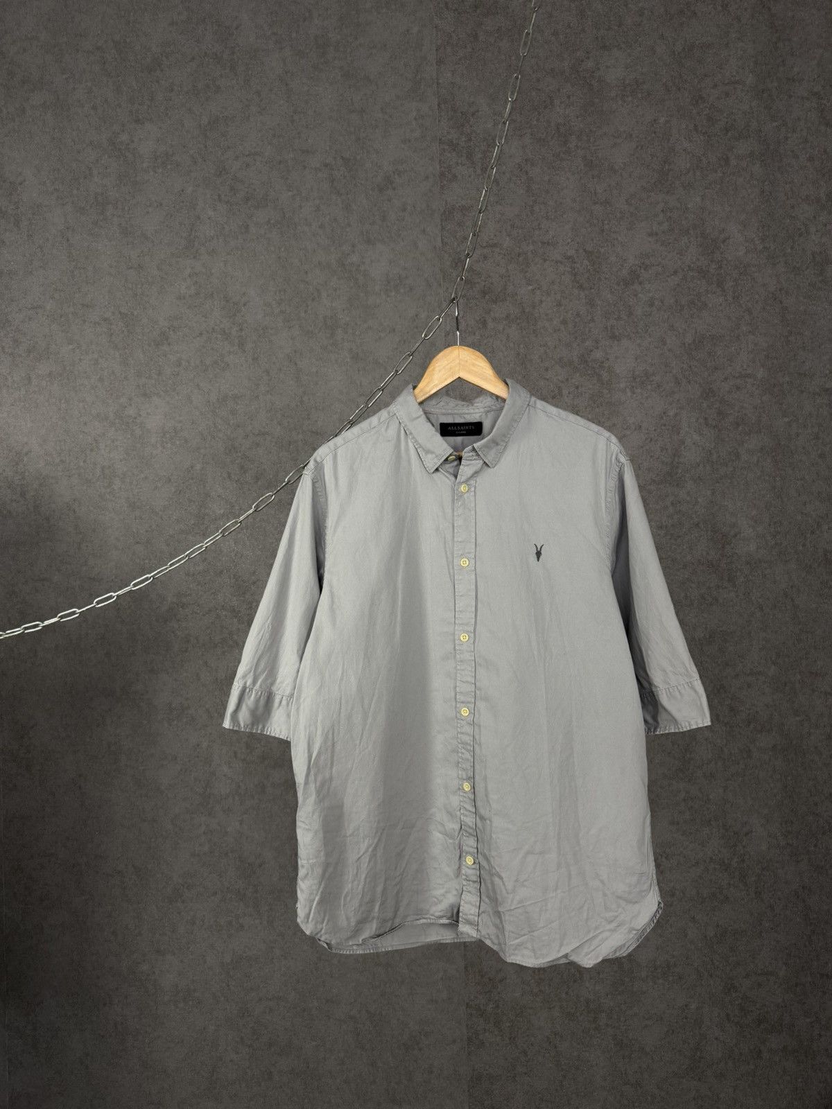 Allsaints Allsaints designer logo shirt Size US XL / EU 56 / 4 - 1 Thumbnail