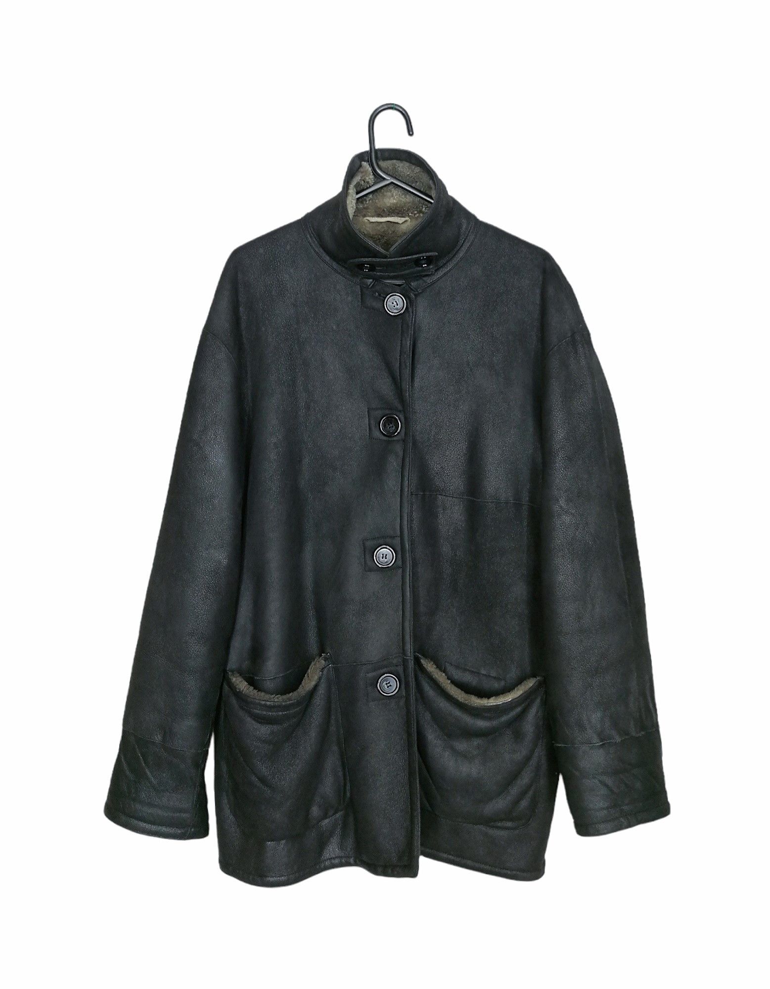 SERAPHIN Seraphin France Mouton Shearling Leather Jacket RRP 7200$ Size US L / EU 52-54 / 3 - 2 Thumbnail