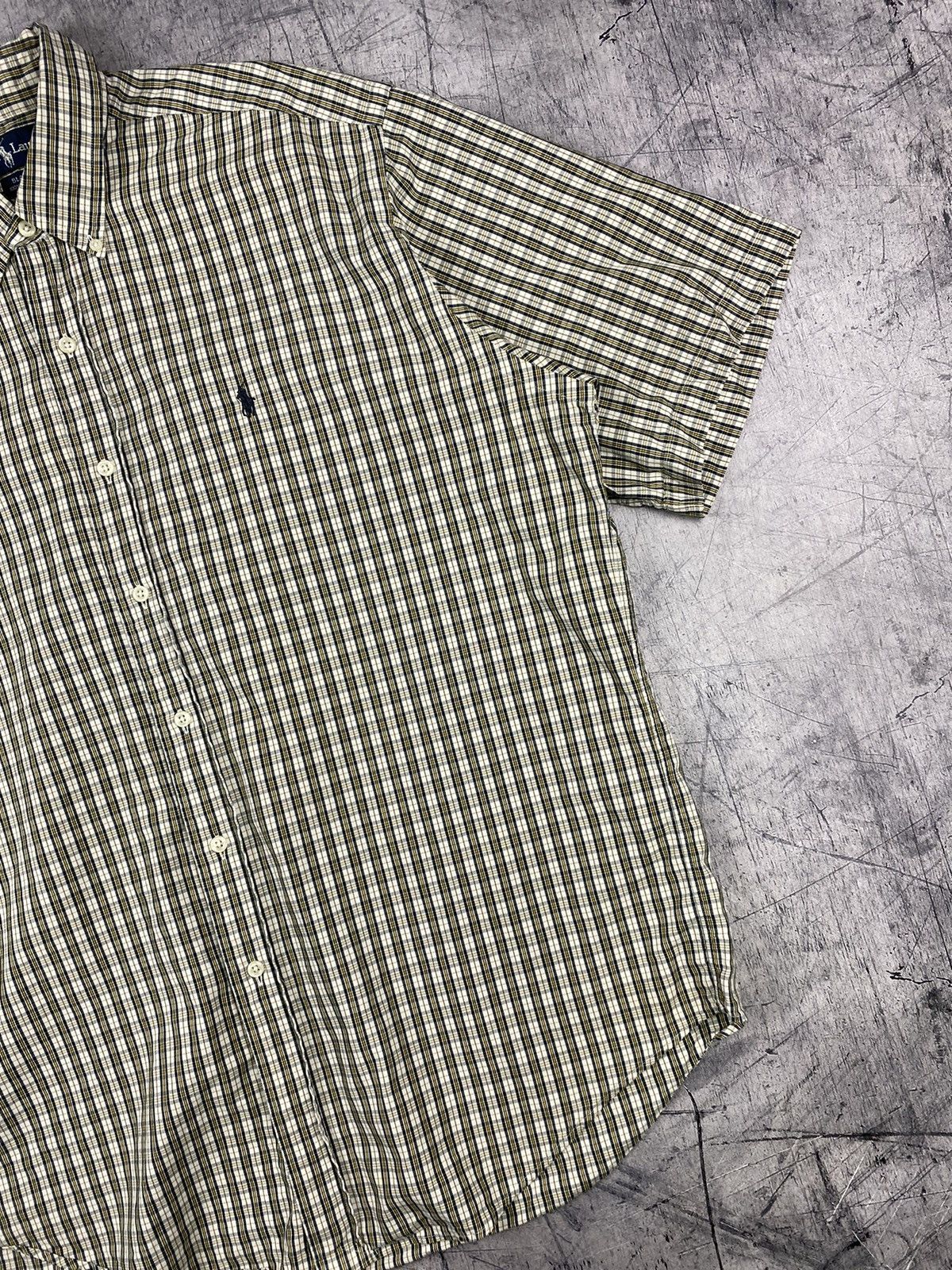 Polo Ralph Lauren × Ralph Lauren × Vintage Vintage Ralph Lauren Striped Shirt Luxury Designer 90s Size US L / EU 52-54 / 3 - 4 Thumbnail