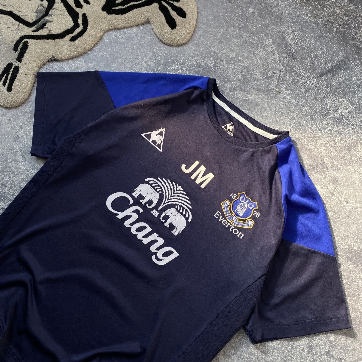 Le Coq Sportif Vintage Le Coq Sportif Everton Team soccer jersey Size US XL / EU 56 / 4 - 2 Thumbnail