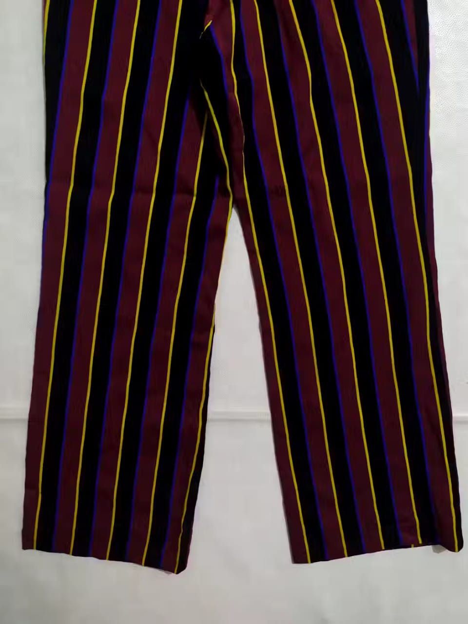 Comme des Garcons Comme Des Garcons Tricot AD2004 Stripe Cropped Pants Size 29" - 6 Thumbnail